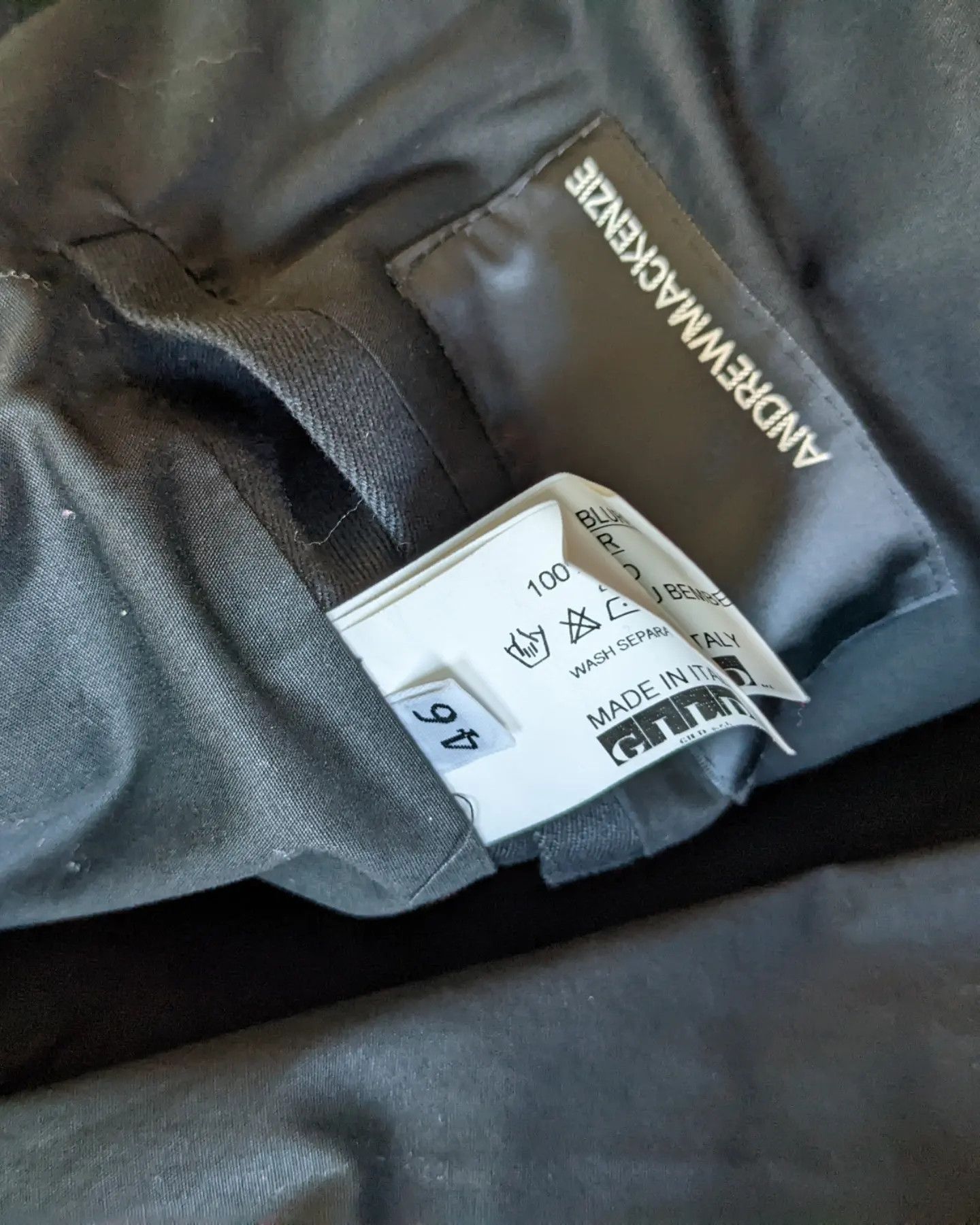 Andrew Mackenzie FW01 "McLaren" Punk Zip Bomber Size US S / EU 44-46 / 1 - 5 Thumbnail