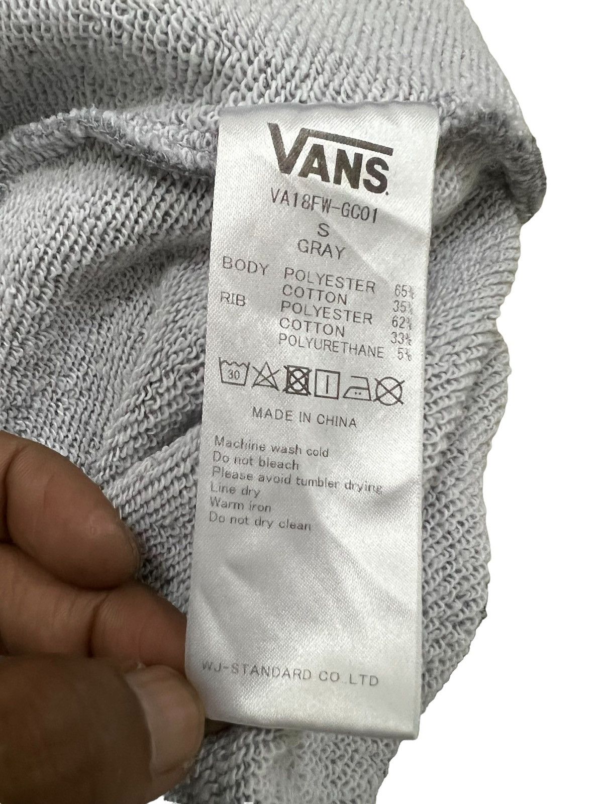 Vans VANS SPELL OUT CROPPED HOODIE STREET FASHION Size US S / EU 44-46 / 1 - 9 Thumbnail