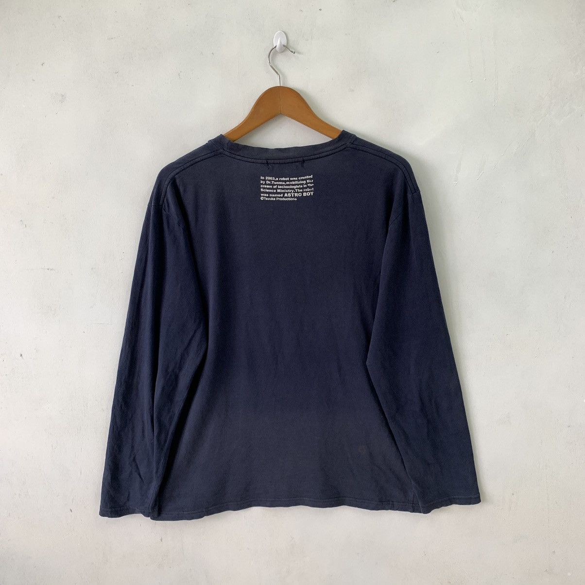 Cartoon Network × Japanese Brand × Vintage Vintage Astro Boy The Birth 2003 Sunfaded Long Sleeve Shirt Size US L / EU 52-54 / 3 - 6 Thumbnail