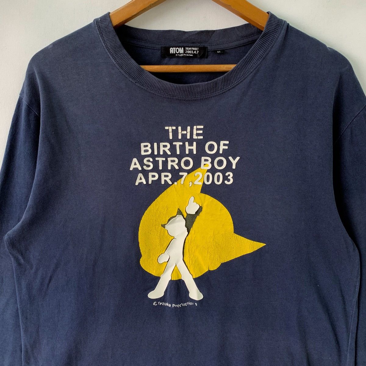 Cartoon Network × Japanese Brand × Vintage Vintage Astro Boy The Birth 2003 Sunfaded Long Sleeve Shirt Size US L / EU 52-54 / 3 - 2 Thumbnail