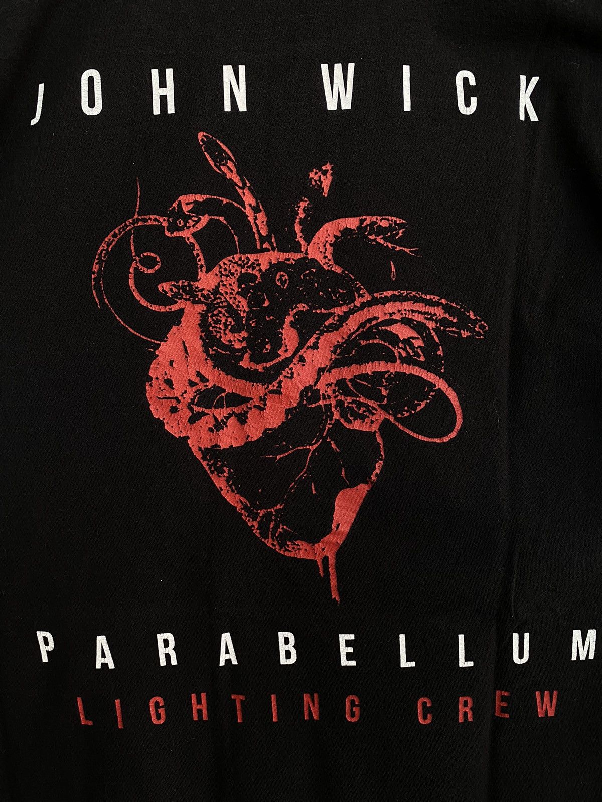 Vintage John Wick Parabellum Lighting Crew Shirt Size US L / EU 52-54 / 3 - 1 Thumbnail