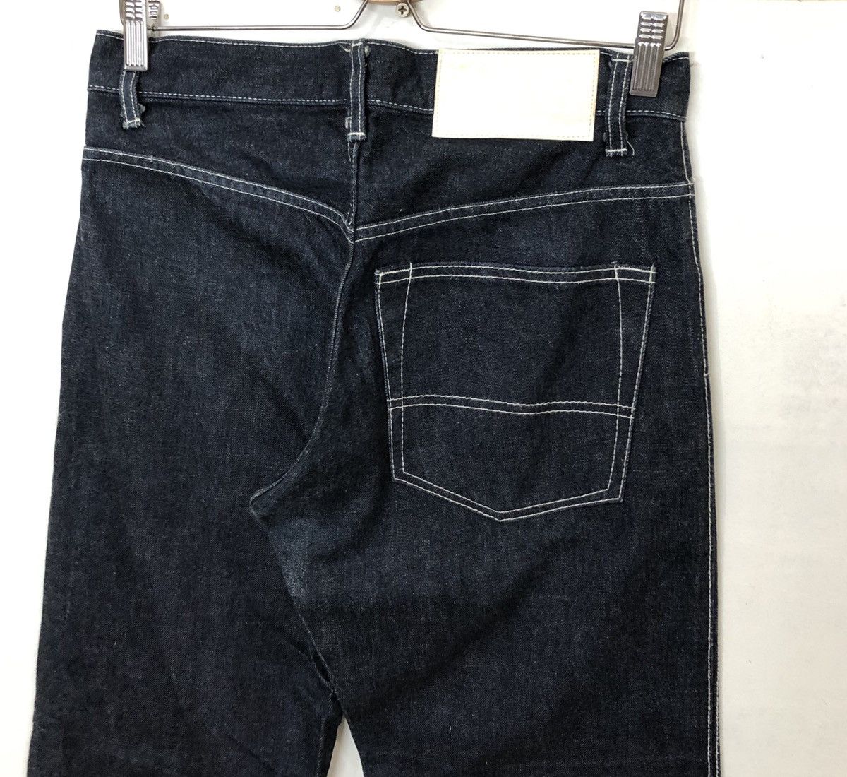 Japanese Brand Lolo Selvedge Single Back Pocket Jeans Denim Trousers Pants Size US 30 / EU 46 - 2 Thumbnail
