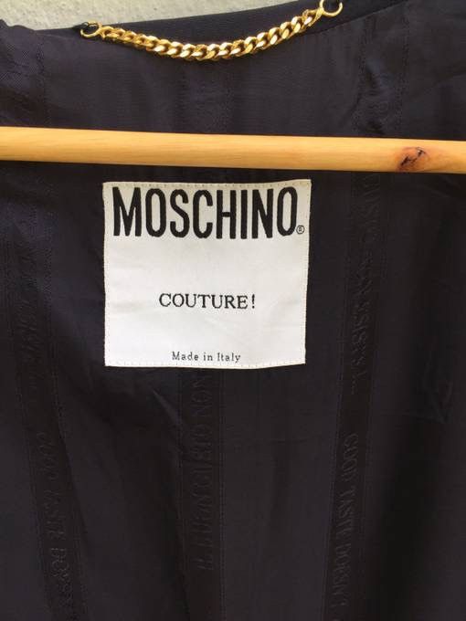 Moschino Moschino Blazers Coats Rare Design Size 38S - 14 Thumbnail