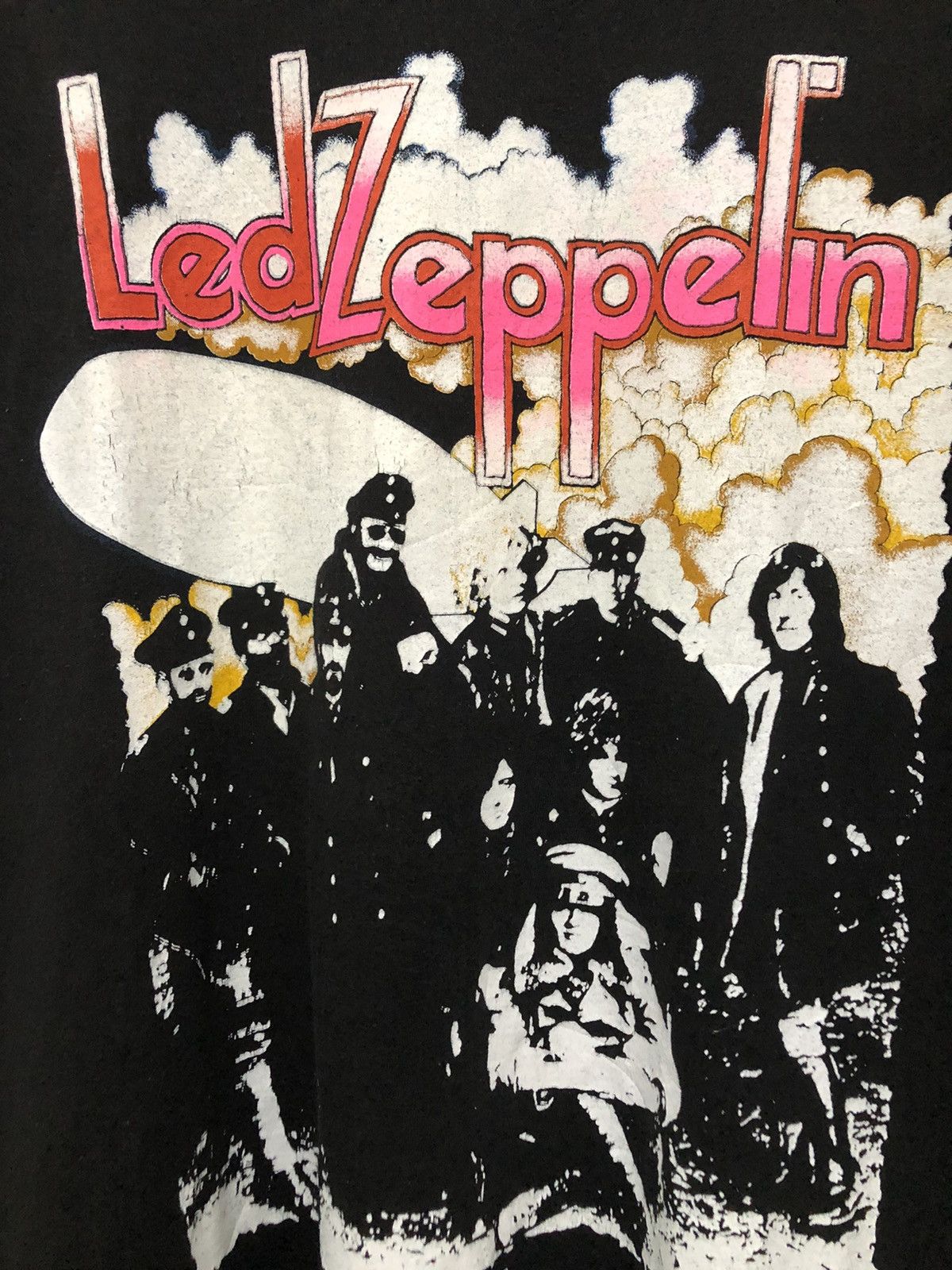 Band Tees × Led Zeppelin × Vintage 🔥Rare Vintage 86 Led Zeppelin Rock Jimmy Page Robert Plant Size US L / EU 52-54 / 3 - 10 Thumbnail