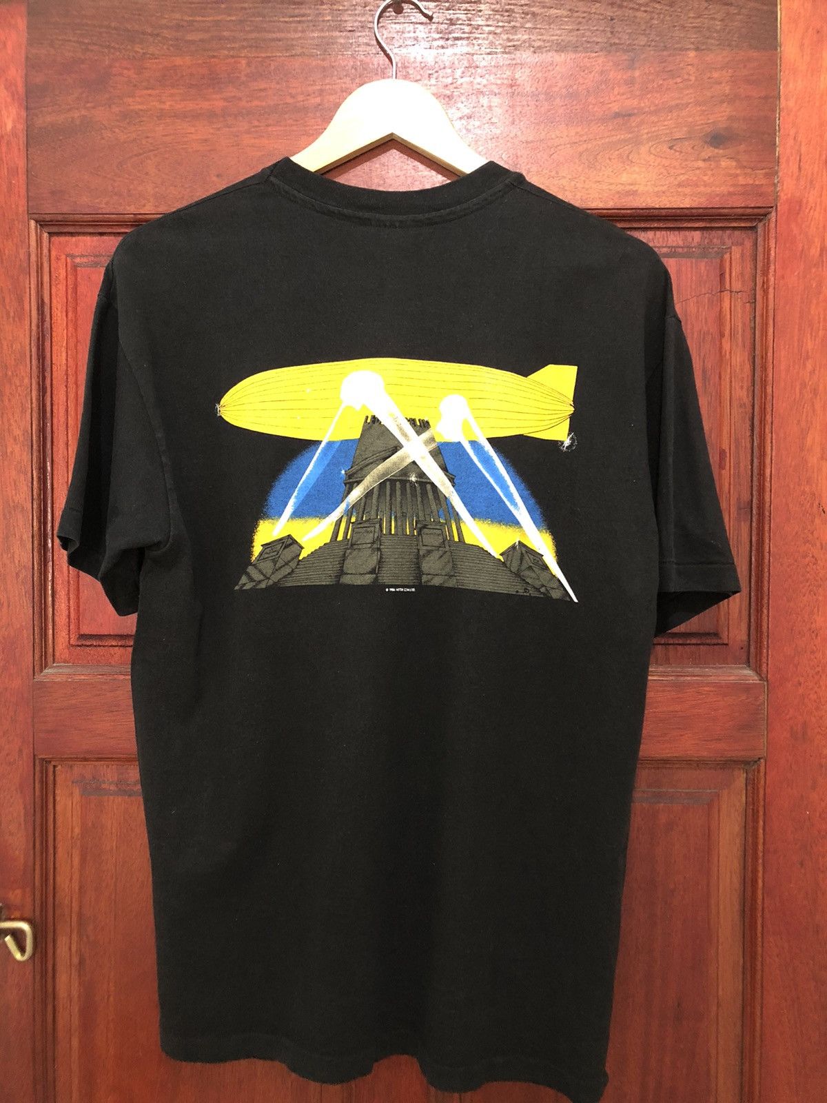 Band Tees × Led Zeppelin × Vintage 🔥Rare Vintage 86 Led Zeppelin Rock Jimmy Page Robert Plant Size US L / EU 52-54 / 3 - 2 Thumbnail