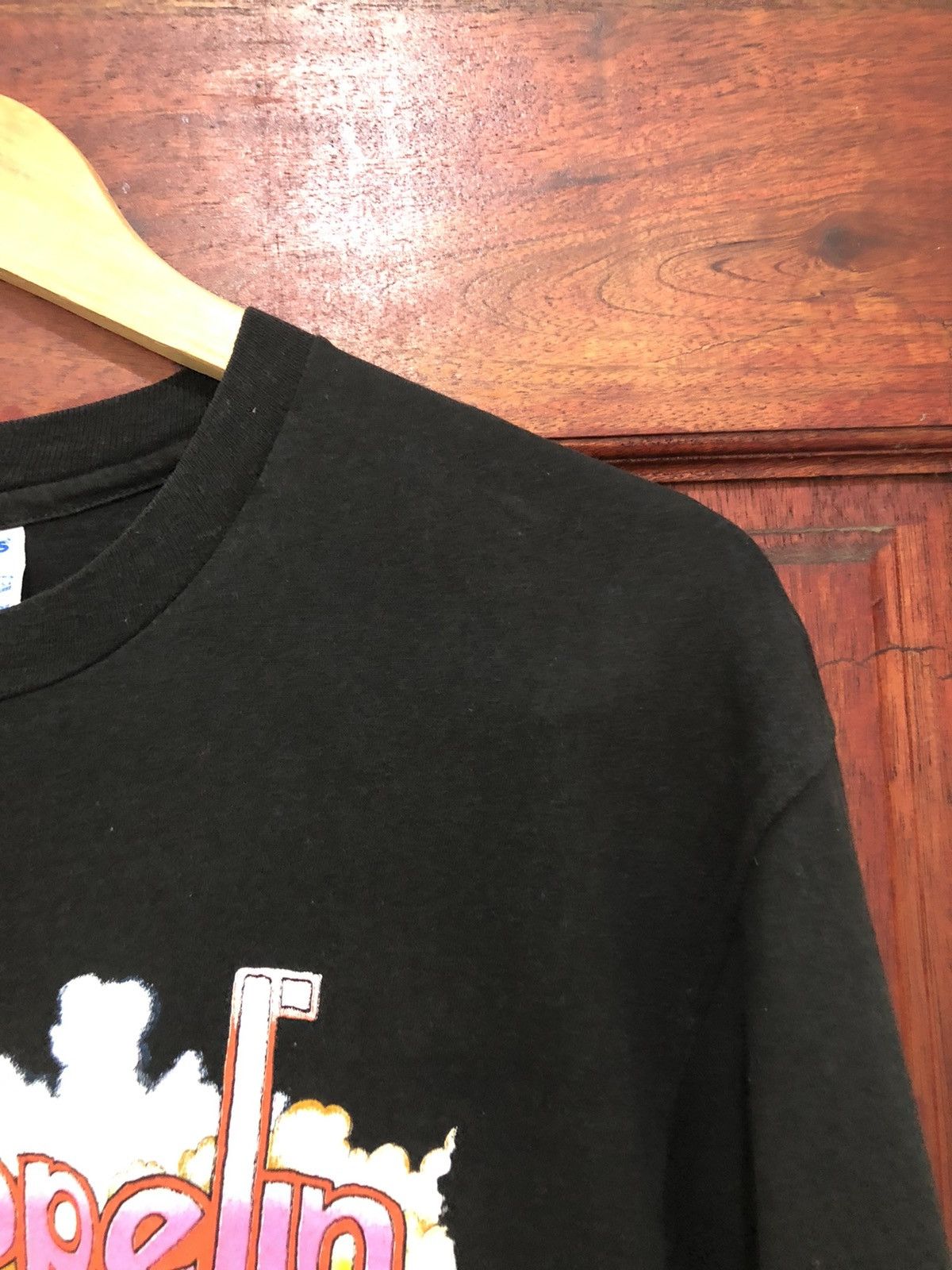 Band Tees × Led Zeppelin × Vintage 🔥Rare Vintage 86 Led Zeppelin Rock Jimmy Page Robert Plant Size US L / EU 52-54 / 3 - 5 Thumbnail