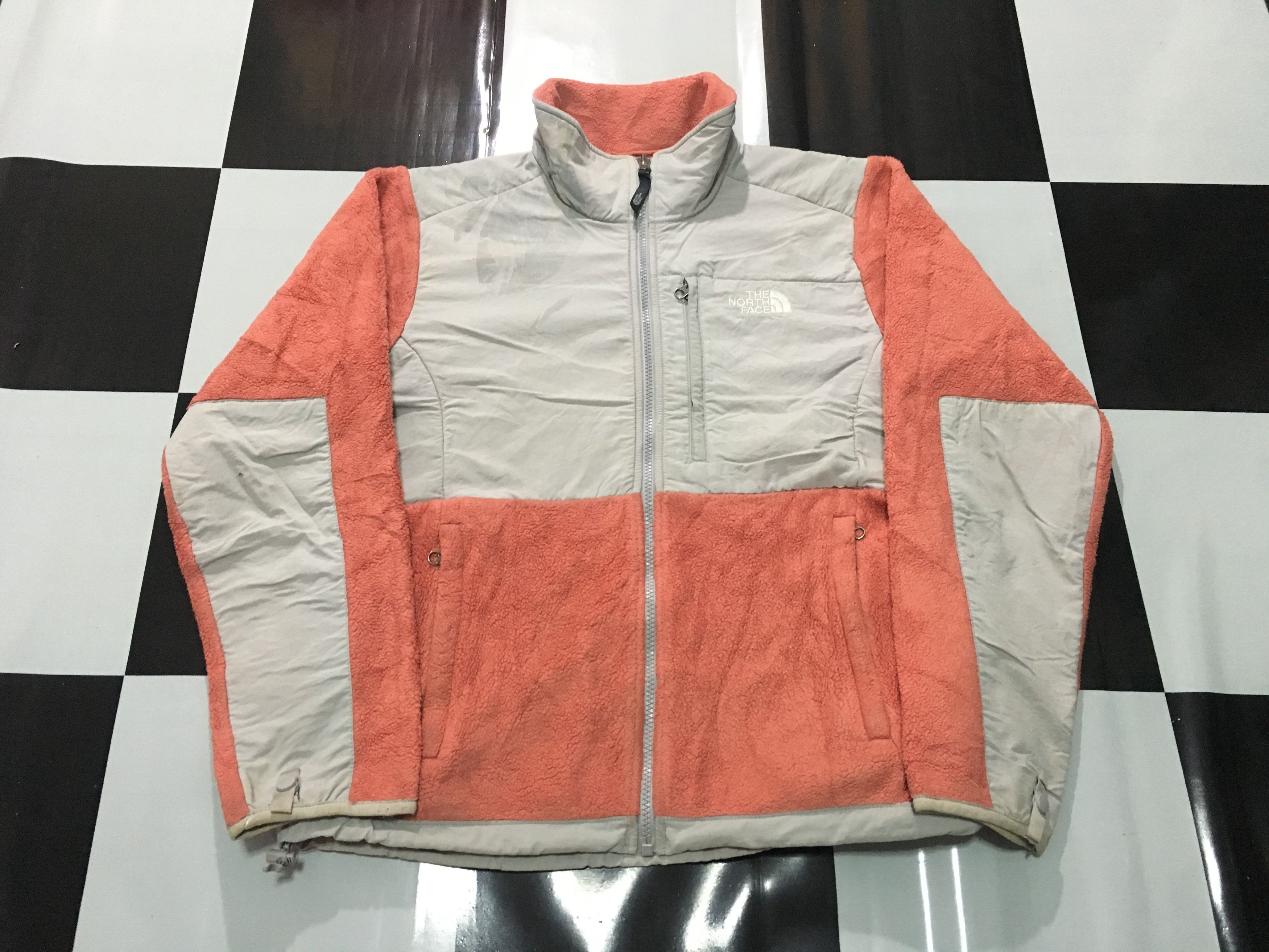 The North Face The North Face Fleece Jacket Color Block Pink Gray Size US M / EU 48-50 / 2 - 2 Thumbnail