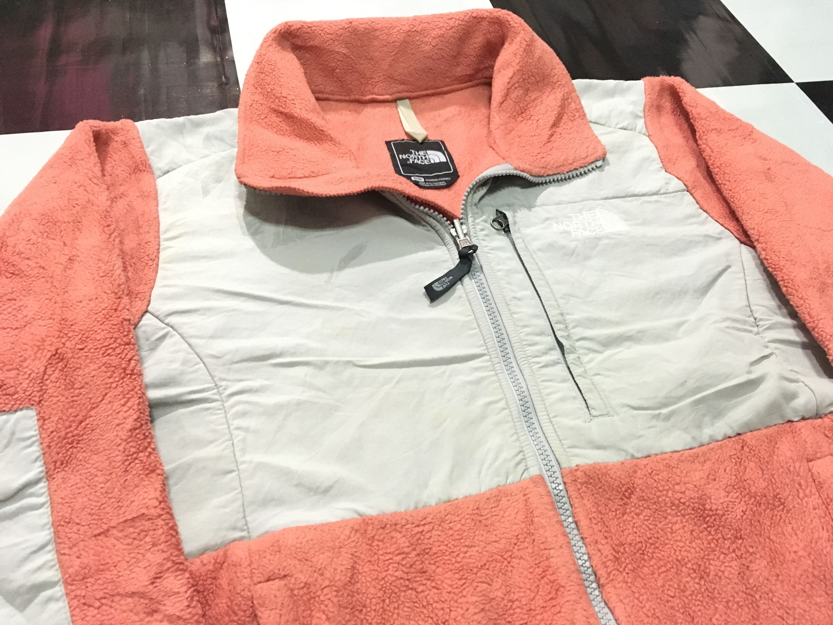 The North Face The North Face Fleece Jacket Color Block Pink Gray Size US M / EU 48-50 / 2 - 1 Thumbnail