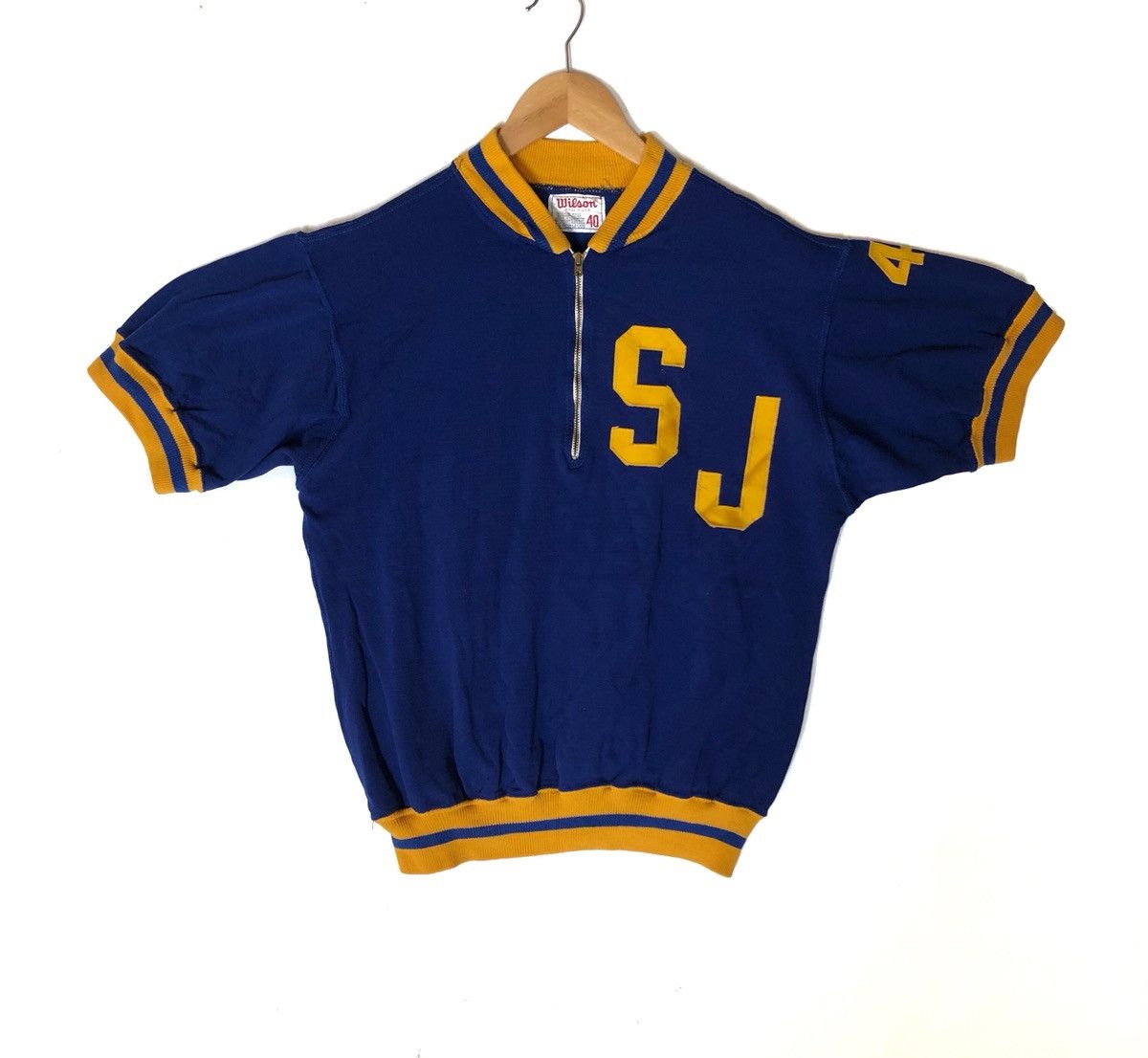 Vintage × Wilson Vintage Wilson Jersey Rare Size US M / EU 48-50 / 2 - 1 Thumbnail