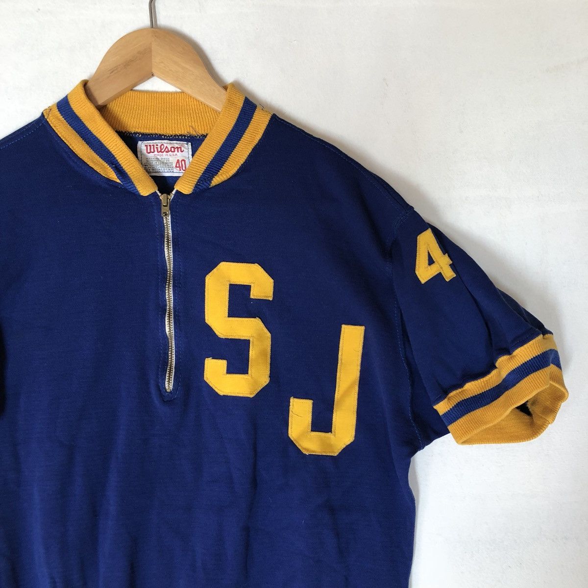 Vintage × Wilson Vintage Wilson Jersey Rare Size US M / EU 48-50 / 2 - 3 Thumbnail