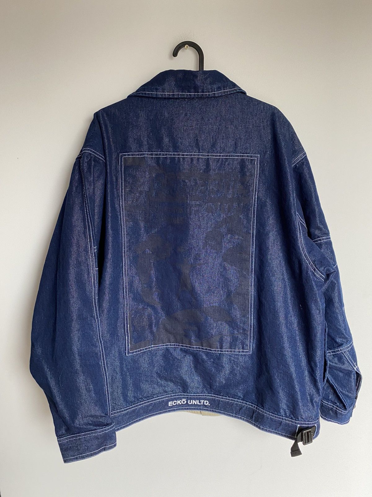 Ecko Unltd. × Marvel Comics × Vintage Vintage Marvel x Ecko Jacket USA Light Denim Size US L / EU 52-54 / 3 - 9 Thumbnail