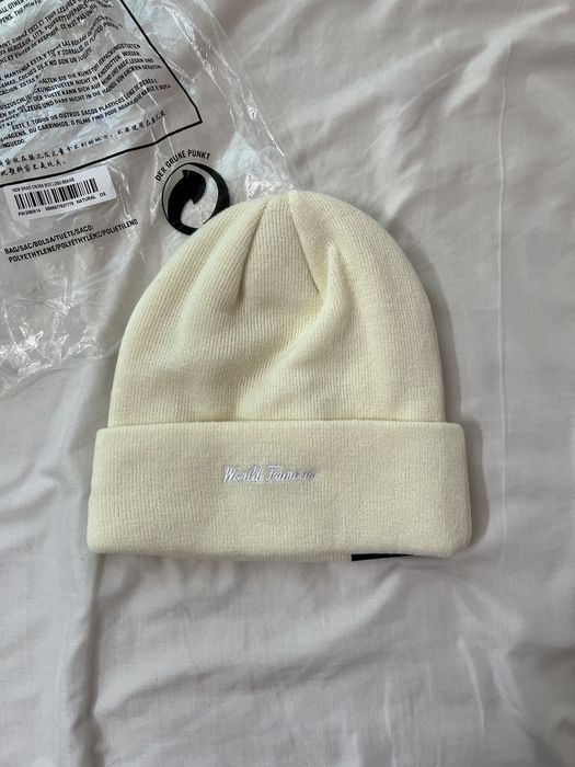 Supreme Supreme New Era Cross Box Logo Beanie Natural | Grailed