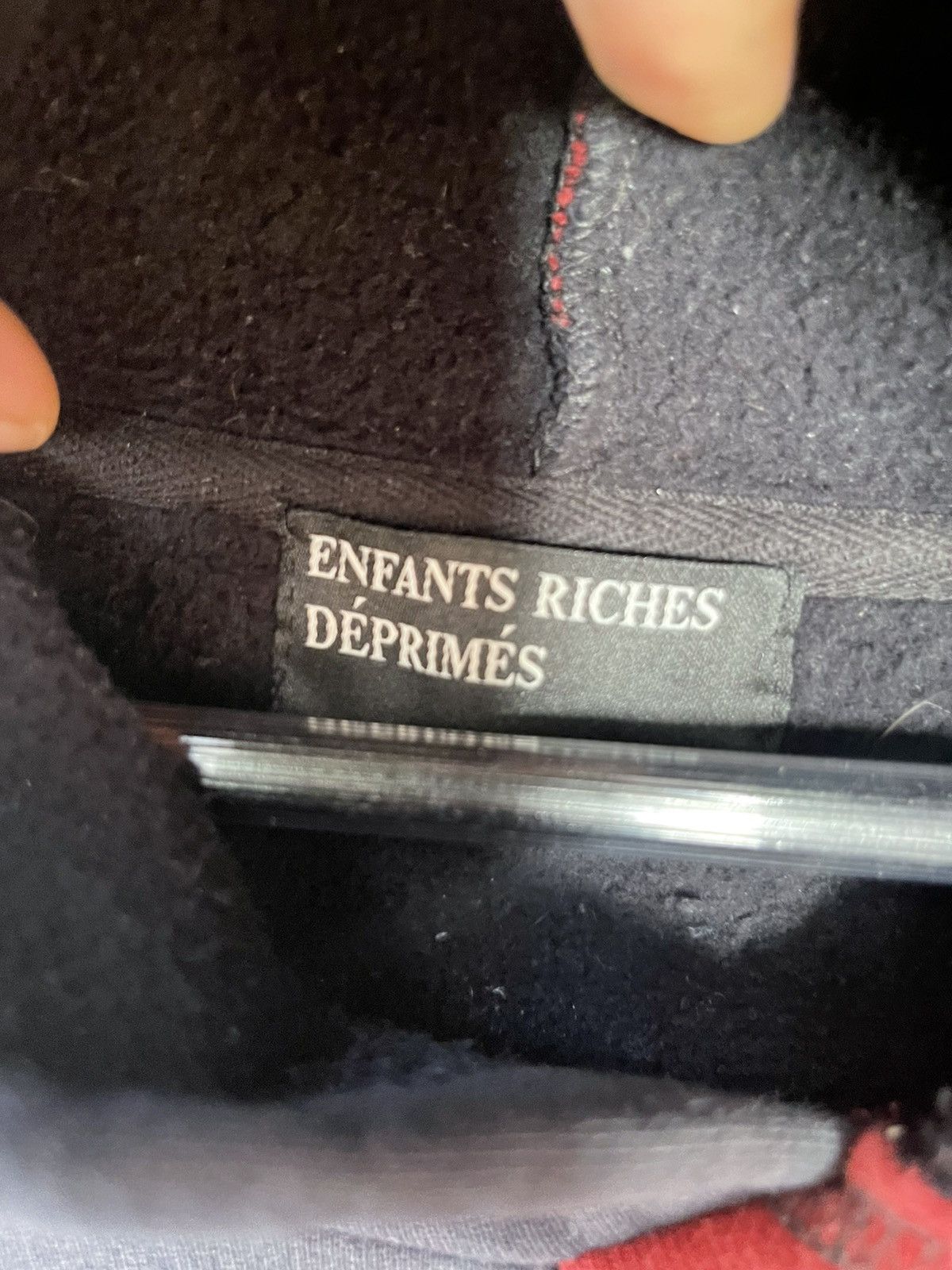 Enfants Riches Deprimes ERD EARLY GRAIL ‘SAVE THIS CHILD‘ RED PATCH HOODIE 4Gseller Size US XL / EU 56 / 4 - 9 Thumbnail