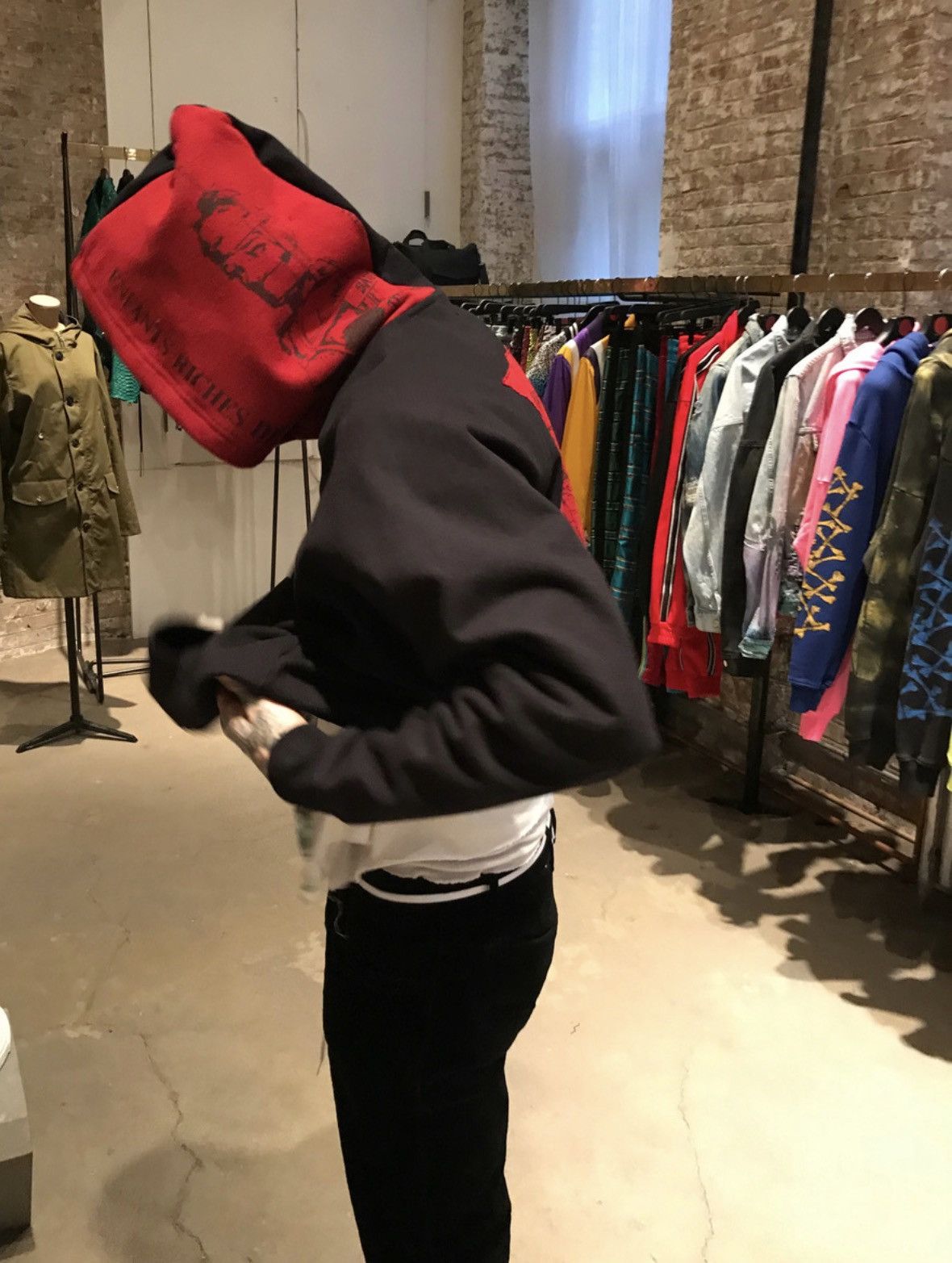 Enfants Riches Deprimes ERD EARLY GRAIL ‘SAVE THIS CHILD‘ RED PATCH HOODIE 4Gseller Size US XL / EU 56 / 4 - 2 Thumbnail