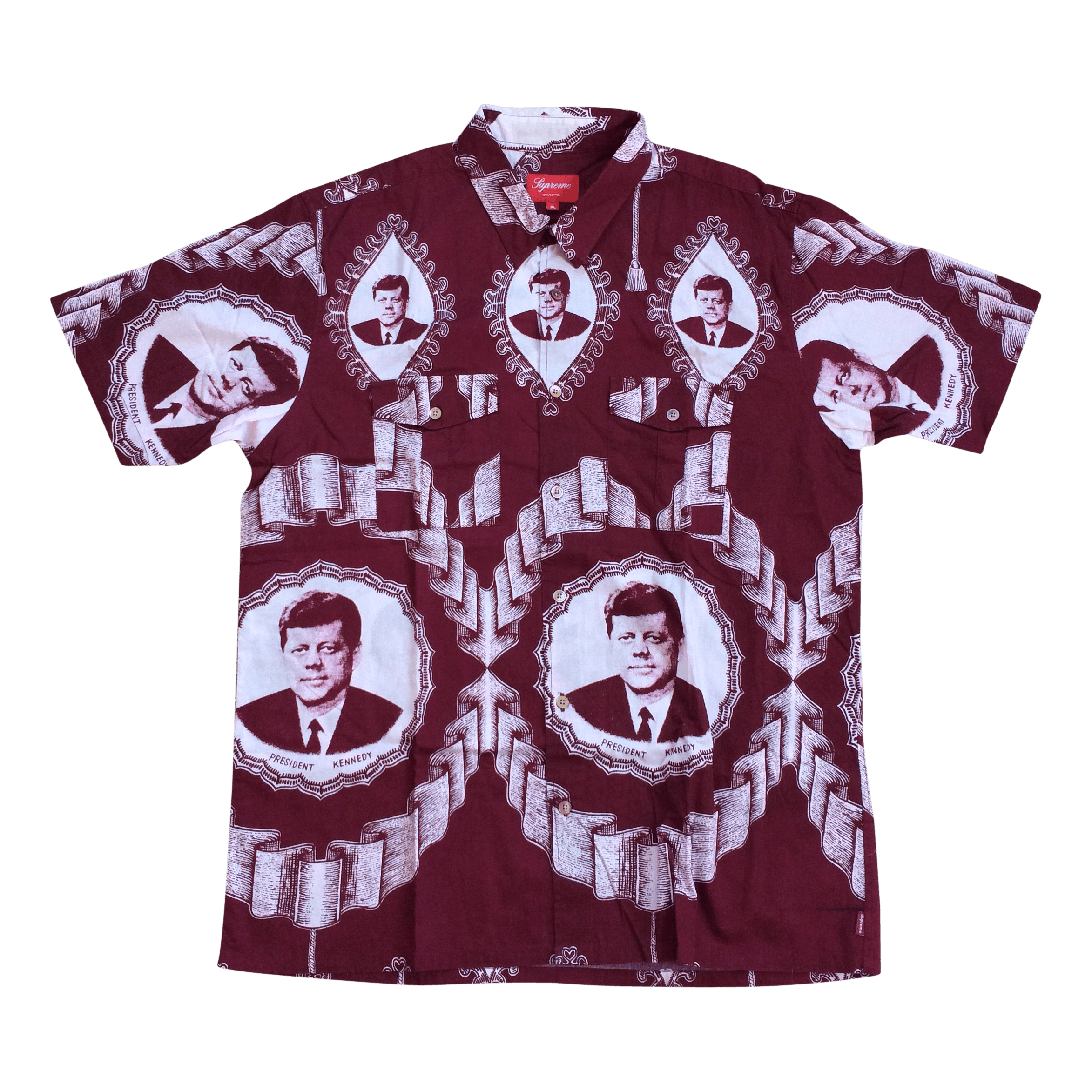 Supreme kennedy shirt hotsell