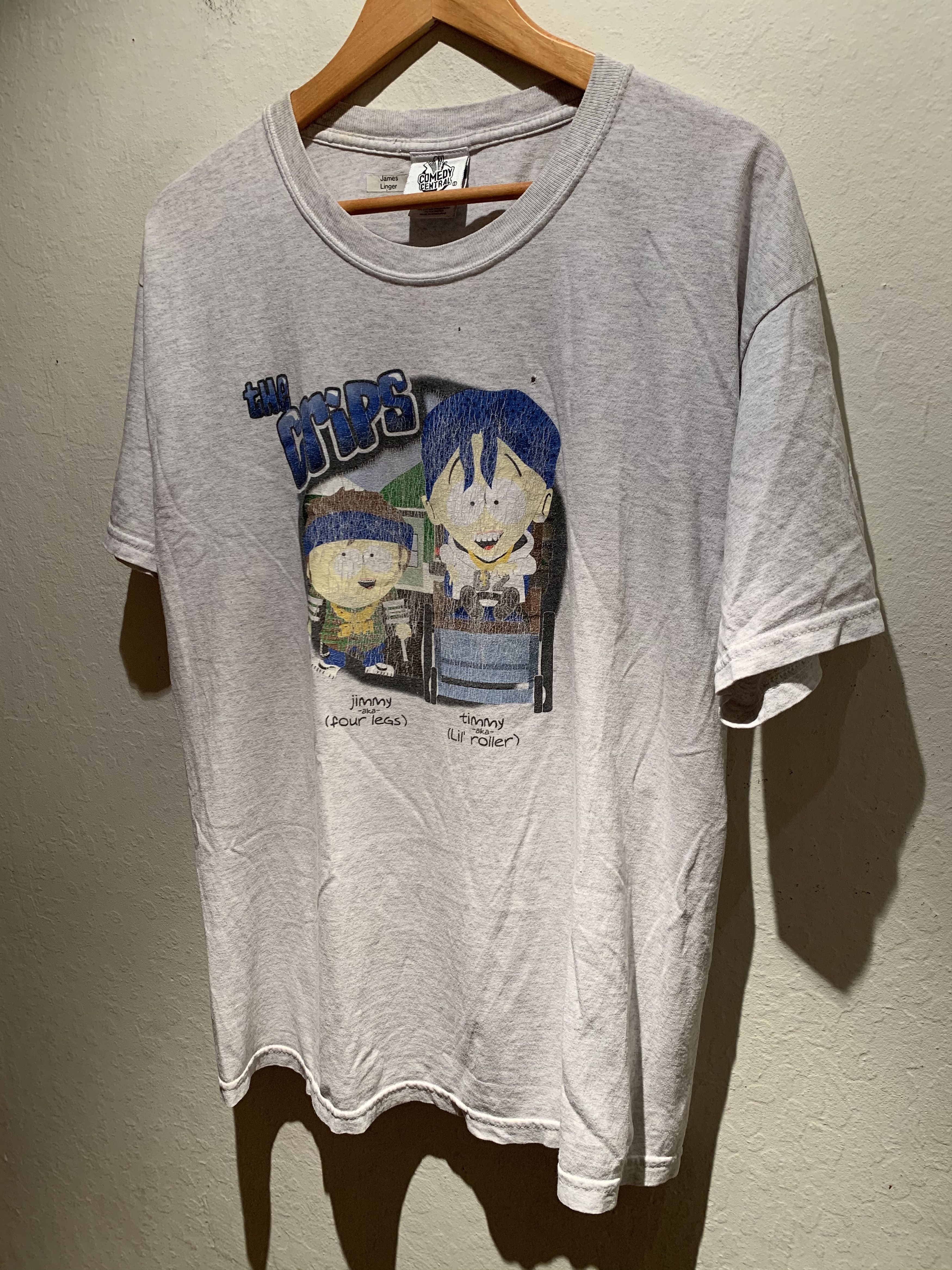 Other × Vintage *RARE* Vintage 2004 South Park The Crips T-Shirt - L Size US L / EU 52-54 / 3 - 1 Thumbnail