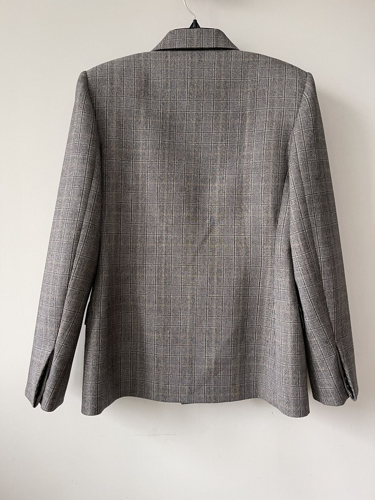 Balenciaga Single-breasted checked blazer Size 40R - 2 Thumbnail