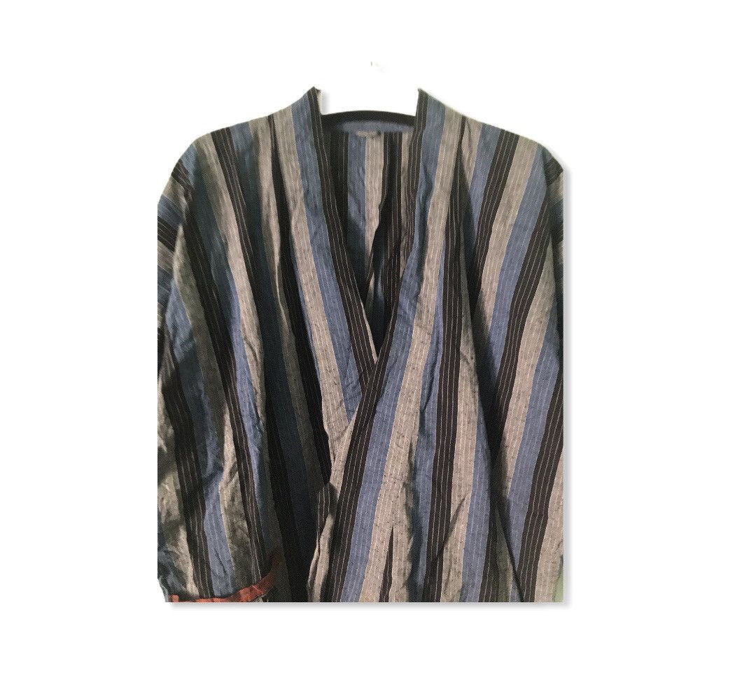 Japanese Brand Yukata Stripe Short Kimono Summer Japanese CoupleKids Size US XL / EU 56 / 4 - 2 Thumbnail