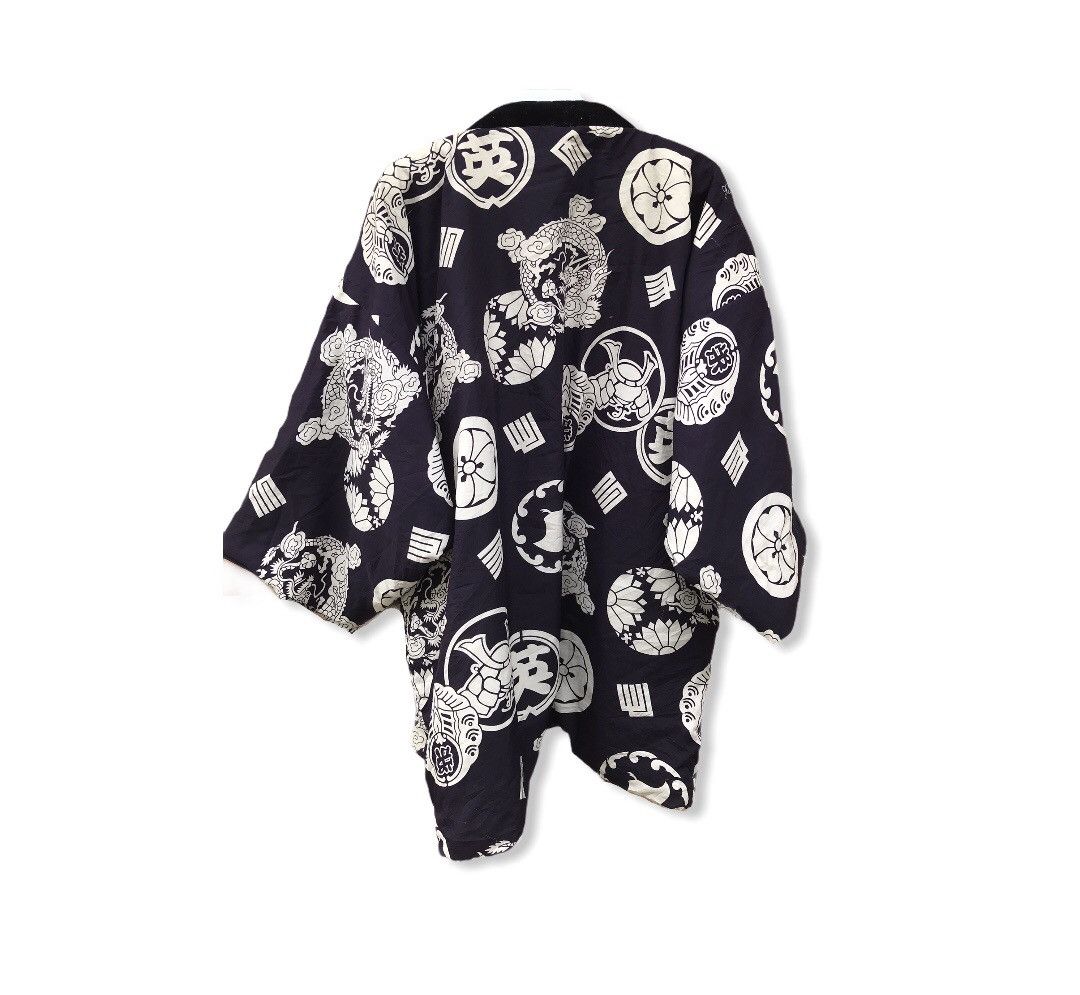 Japanese Brand Kimono Japan Dragon Hanten Fullprint Rare Design Jacket Size US XL / EU 56 / 4 - 4 Thumbnail