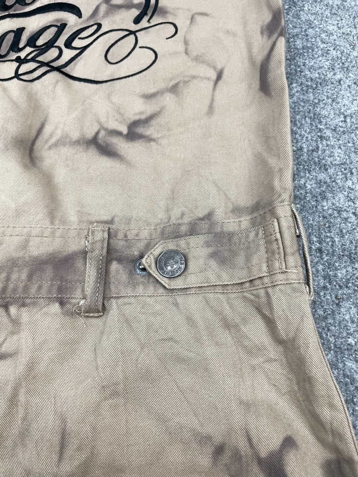 Japanese Brand RARE' Vintage C.D.S Black Sense Coverall Race Skulls Size US 35 - 13 Thumbnail