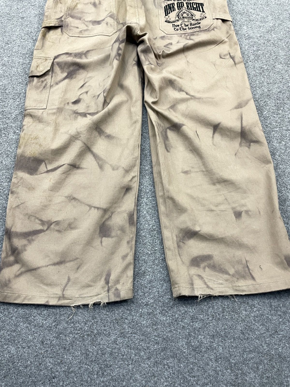 Japanese Brand RARE' Vintage C.D.S Black Sense Coverall Race Skulls Size US 35 - 12 Thumbnail
