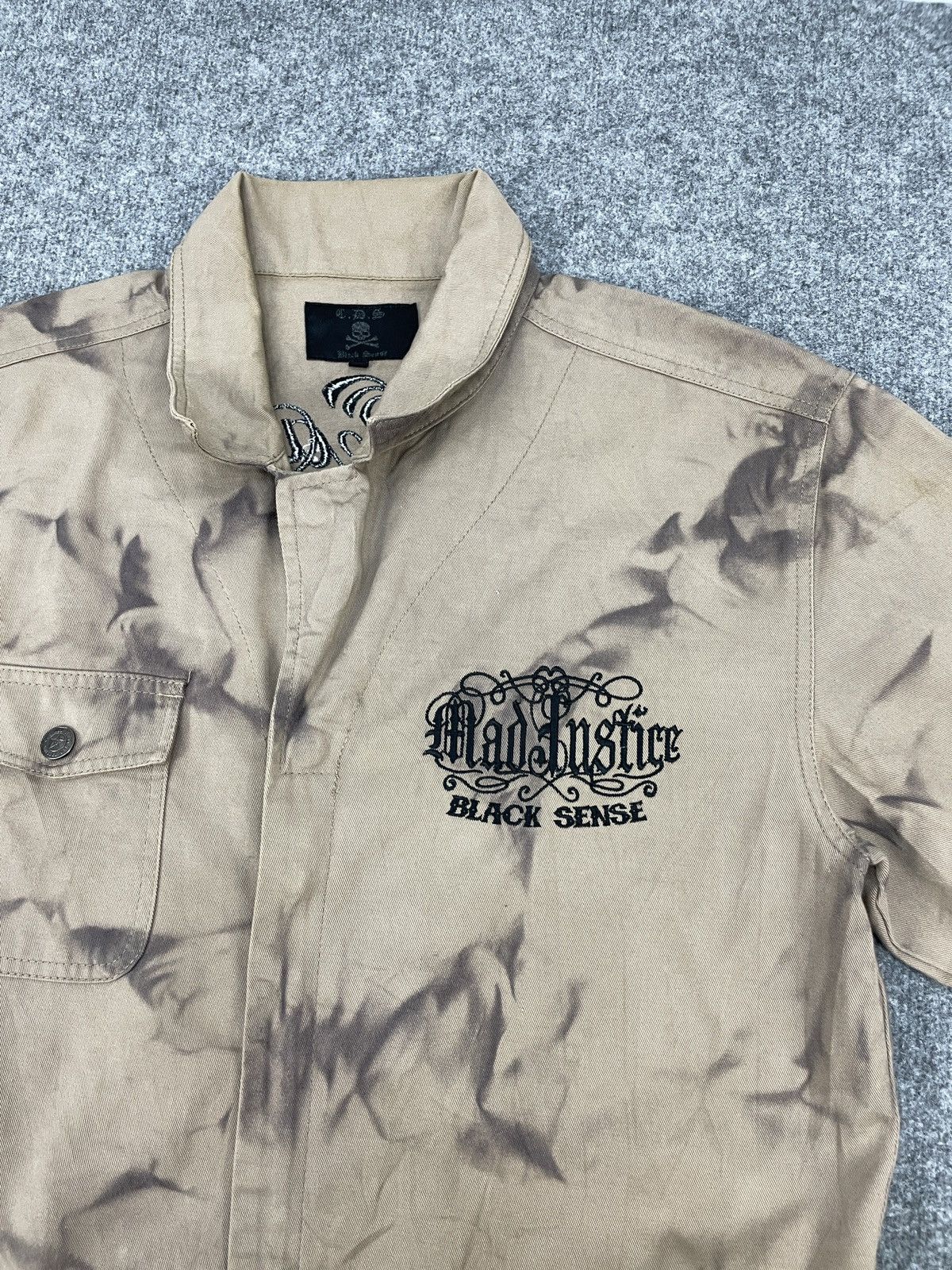 Japanese Brand RARE' Vintage C.D.S Black Sense Coverall Race Skulls Size US 35 - 9 Thumbnail