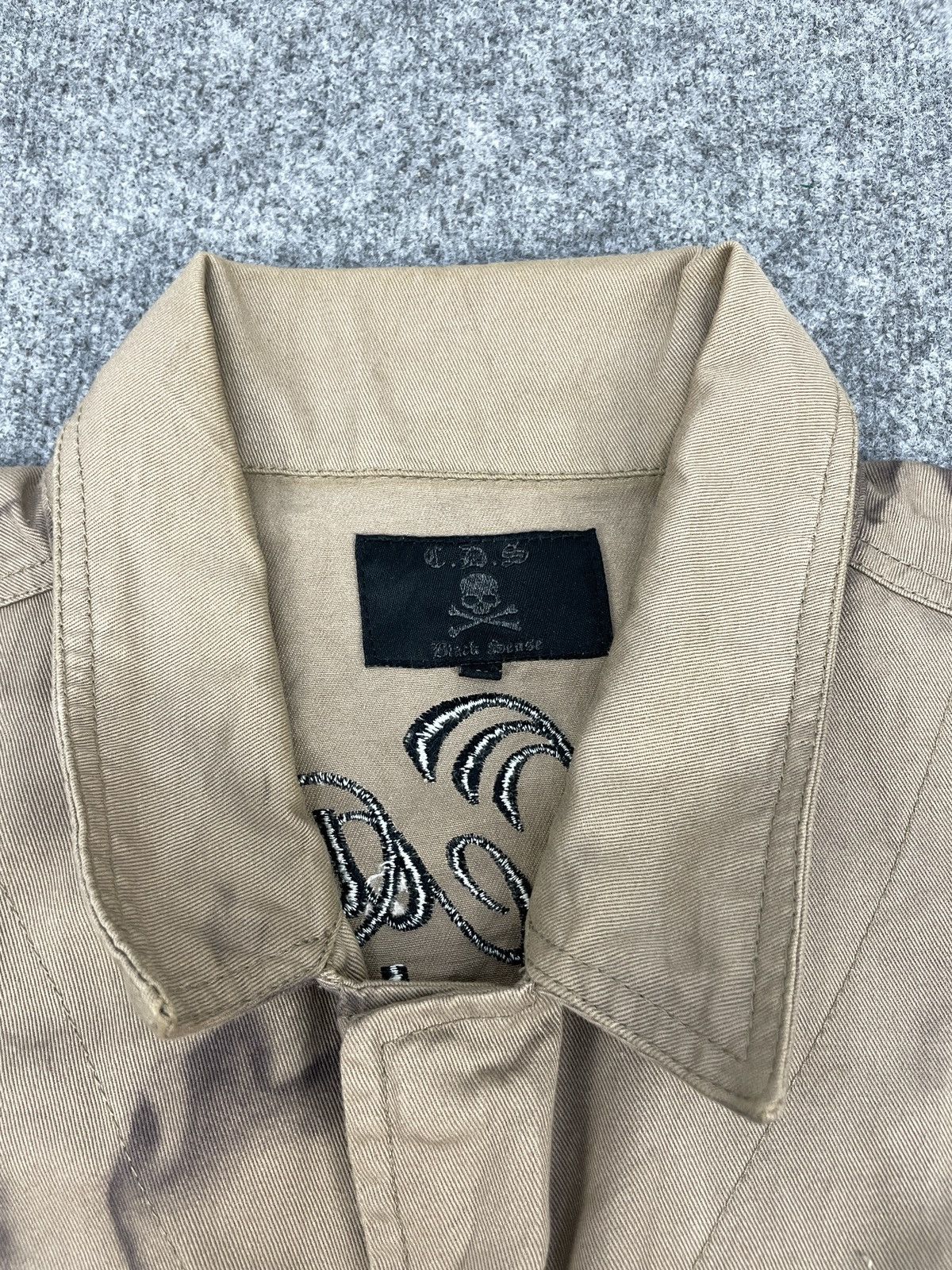 Japanese Brand RARE' Vintage C.D.S Black Sense Coverall Race Skulls Size US 35 - 7 Thumbnail
