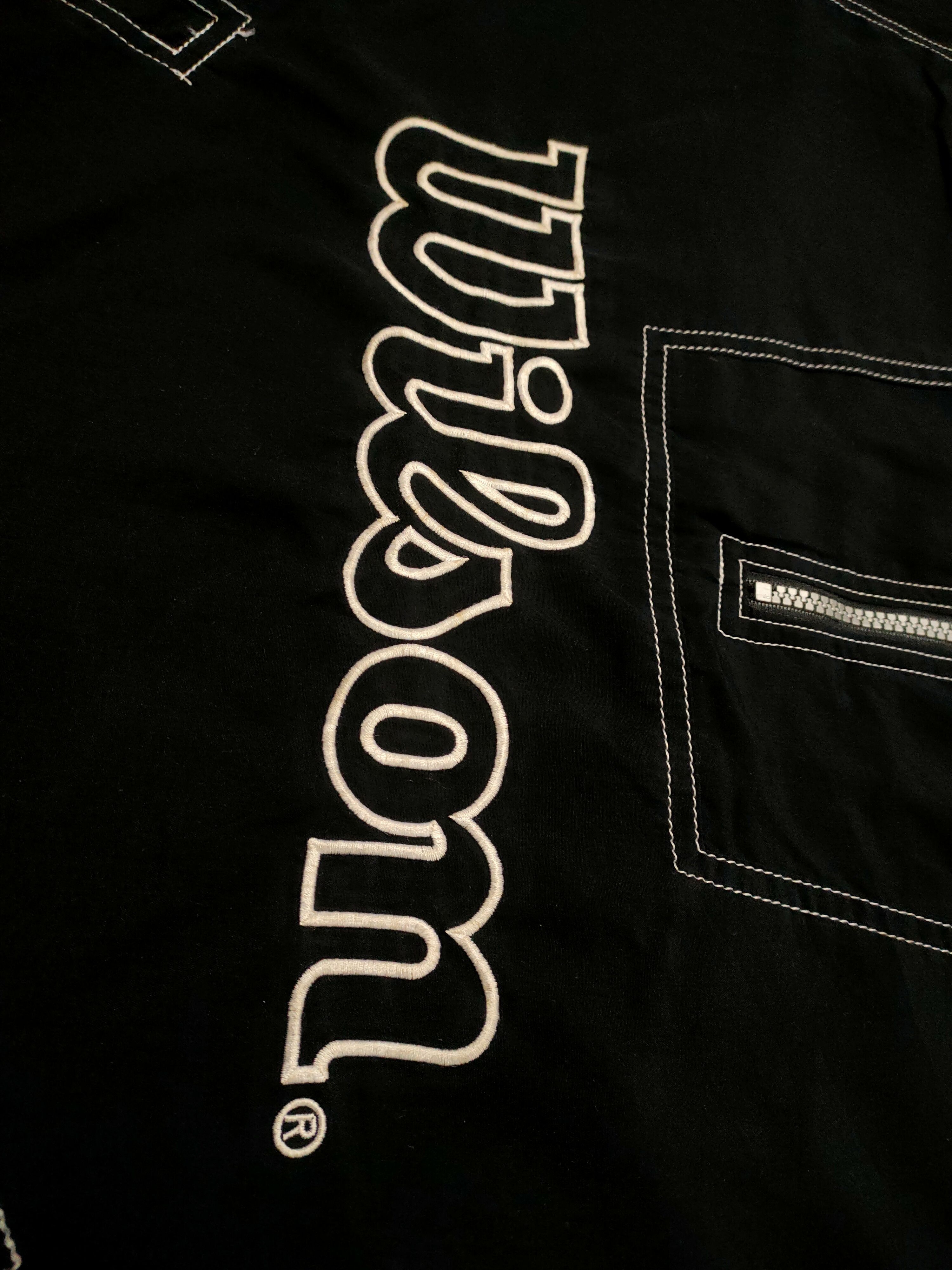 Vintage Wilson Embroidered Spellout Windbreaker Size US XL / EU 56 / 4 - 3 Thumbnail