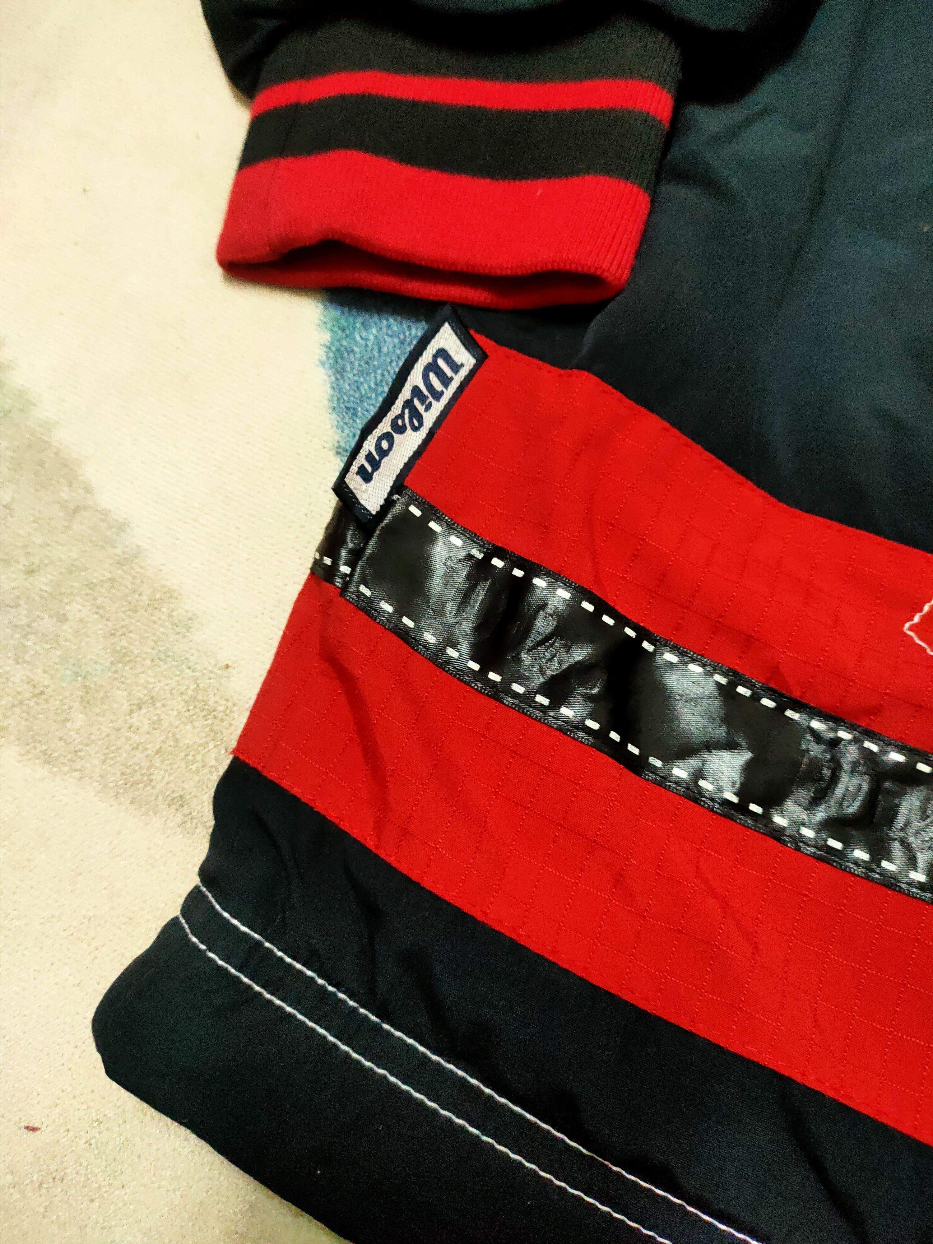Vintage Wilson Embroidered Spellout Windbreaker Size US XL / EU 56 / 4 - 4 Thumbnail