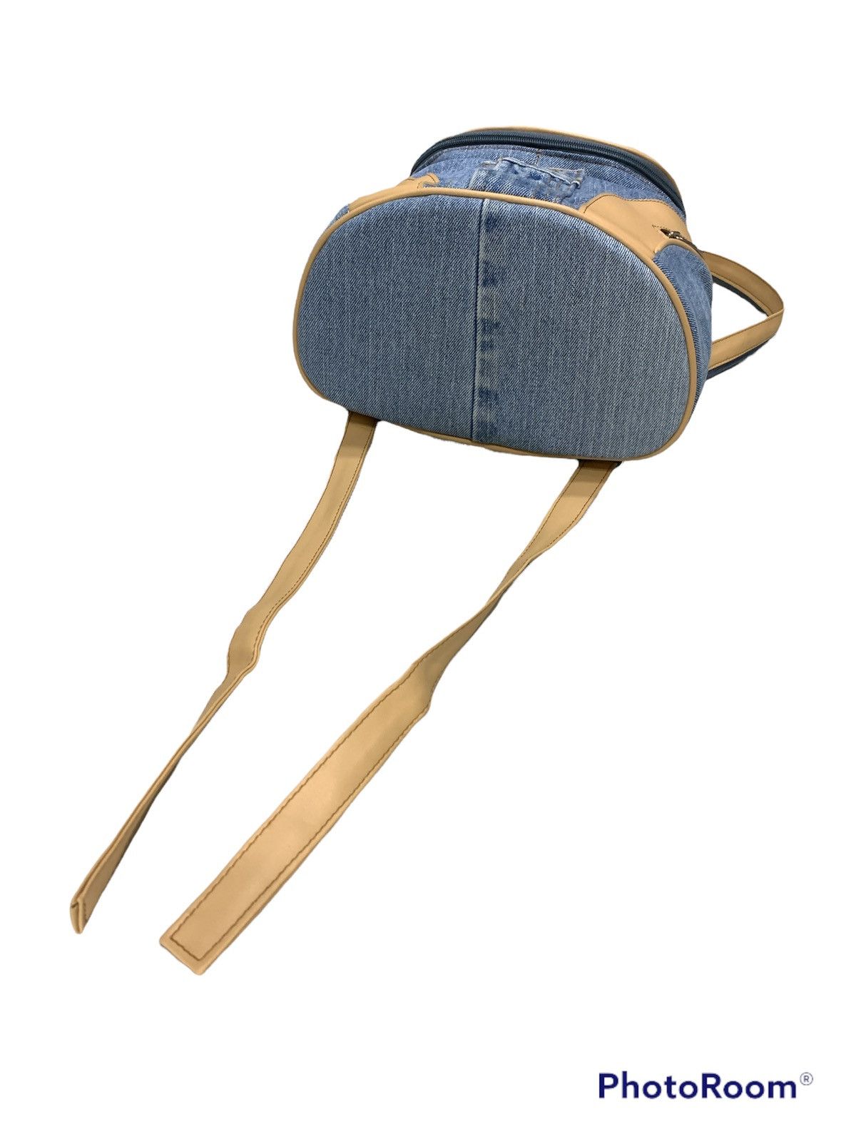 Handmade VINTAGE LEVI'S HANDMADE TWO WAYS BACKPACK CROSSOVER BAG Size ONE SIZE - 3 Thumbnail