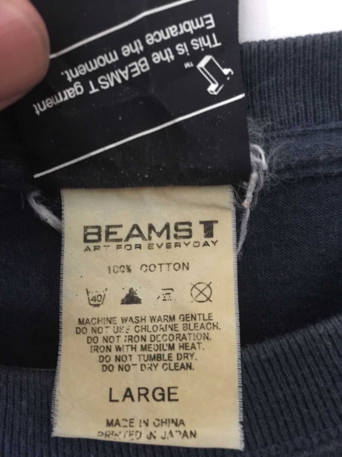 Beams Plus × Japanese Brand Beams T-Shirts 22x28 Size US L / EU 52-54 / 3 - 4 Thumbnail