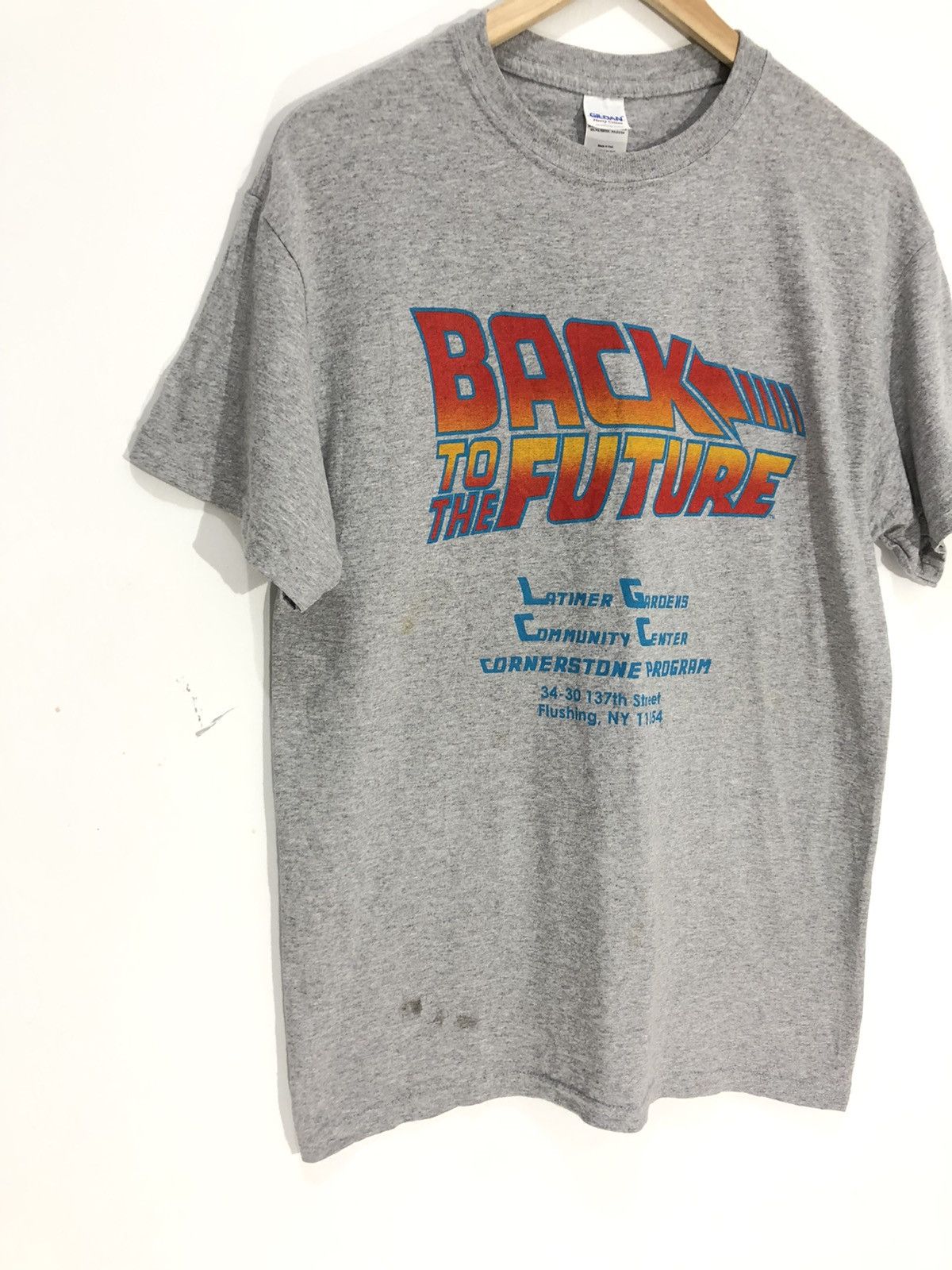 Gildan × Vintage Movie Shirt The Famous Back To The Future Time Machine Tee Size US M / EU 48-50 / 2 - 2 Thumbnail