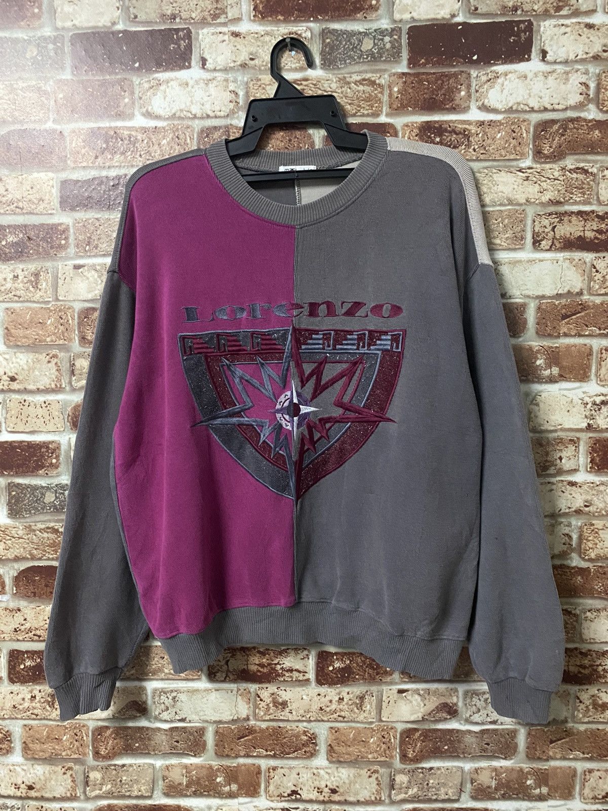 Lorenzo Uomo × Vintage 🔥VINTAGE LORENZO EMBROIDEREY LOGO Size US L / EU 52-54 / 3 - 1 Thumbnail