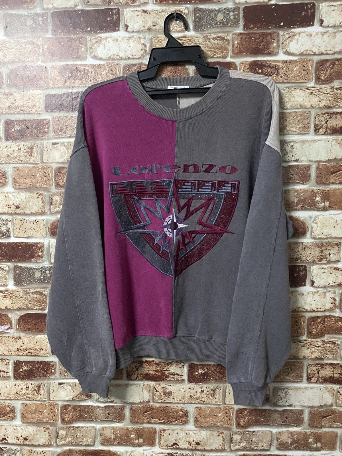 Lorenzo Uomo × Vintage 🔥VINTAGE LORENZO EMBROIDEREY LOGO Size US L / EU 52-54 / 3 - 2 Thumbnail