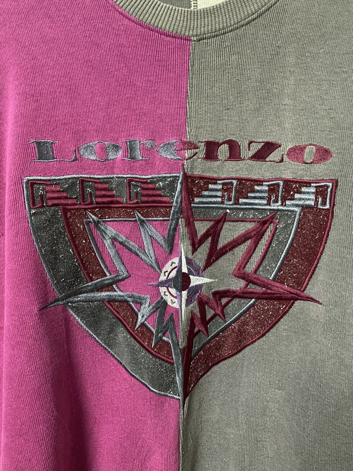 Lorenzo Uomo × Vintage 🔥VINTAGE LORENZO EMBROIDEREY LOGO Size US L / EU 52-54 / 3 - 3 Thumbnail