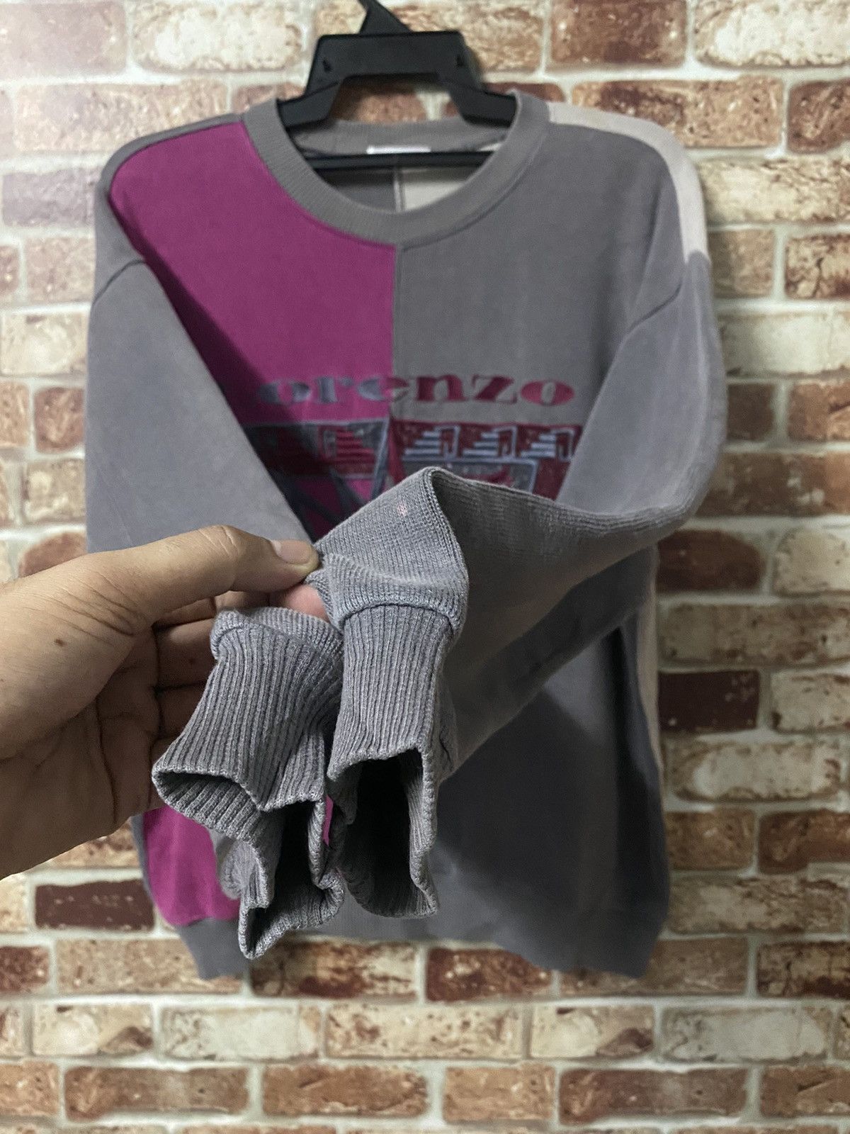 Lorenzo Uomo × Vintage 🔥VINTAGE LORENZO EMBROIDEREY LOGO Size US L / EU 52-54 / 3 - 4 Thumbnail