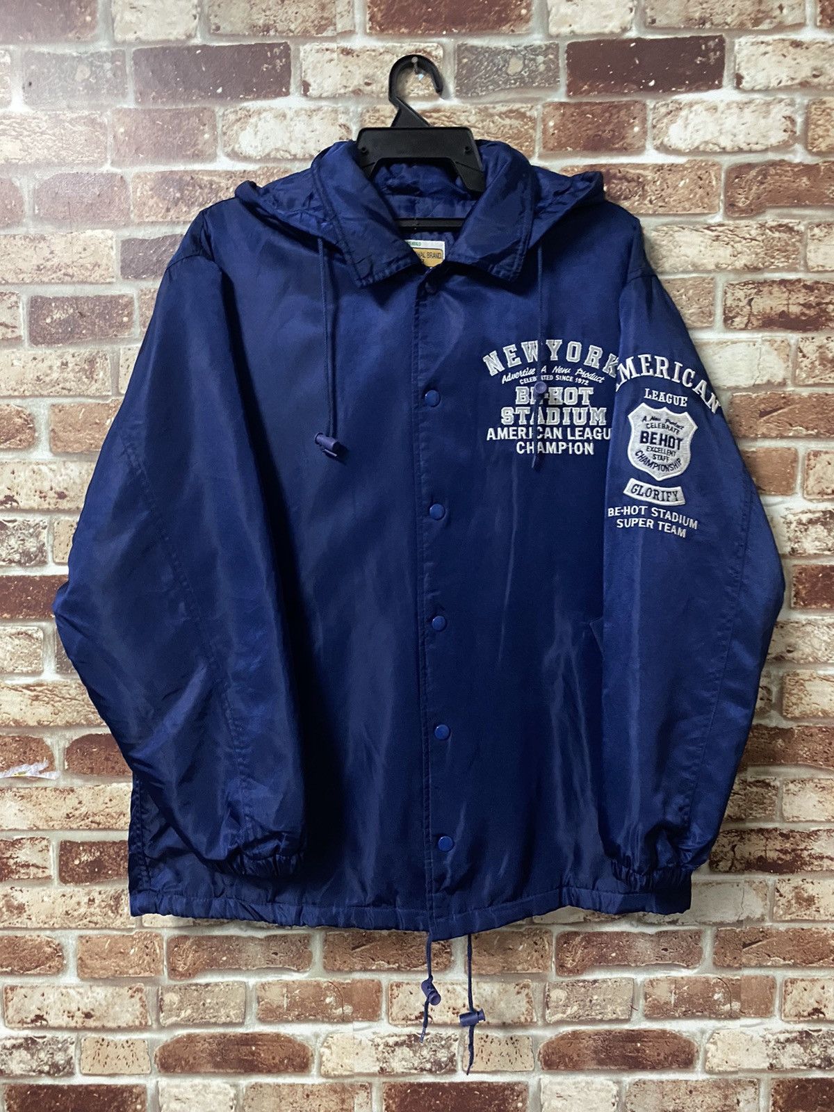 Sports Specialties × Vintage 🔥VINTAGE NEW YORK BE-HOT STADIUM JACKET Size US M / EU 48-50 / 2 - 2 Thumbnail