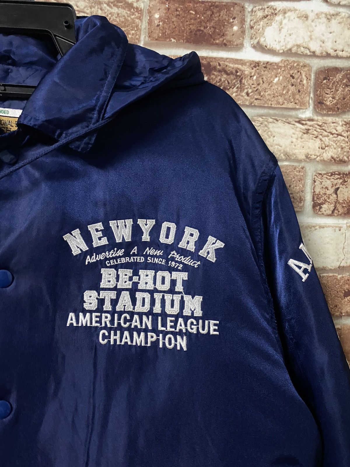 Sports Specialties × Vintage 🔥VINTAGE NEW YORK BE-HOT STADIUM JACKET Size US M / EU 48-50 / 2 - 5 Thumbnail