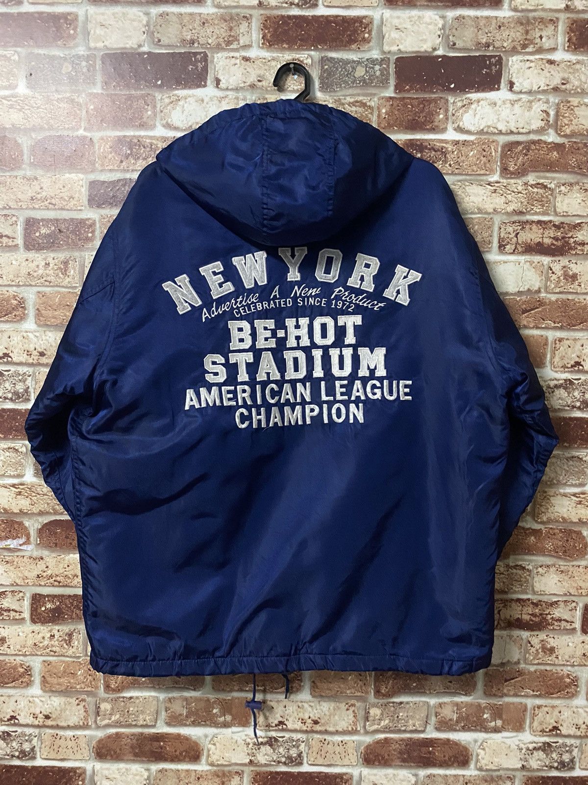 Sports Specialties × Vintage 🔥VINTAGE NEW YORK BE-HOT STADIUM JACKET Size US M / EU 48-50 / 2 - 1 Thumbnail