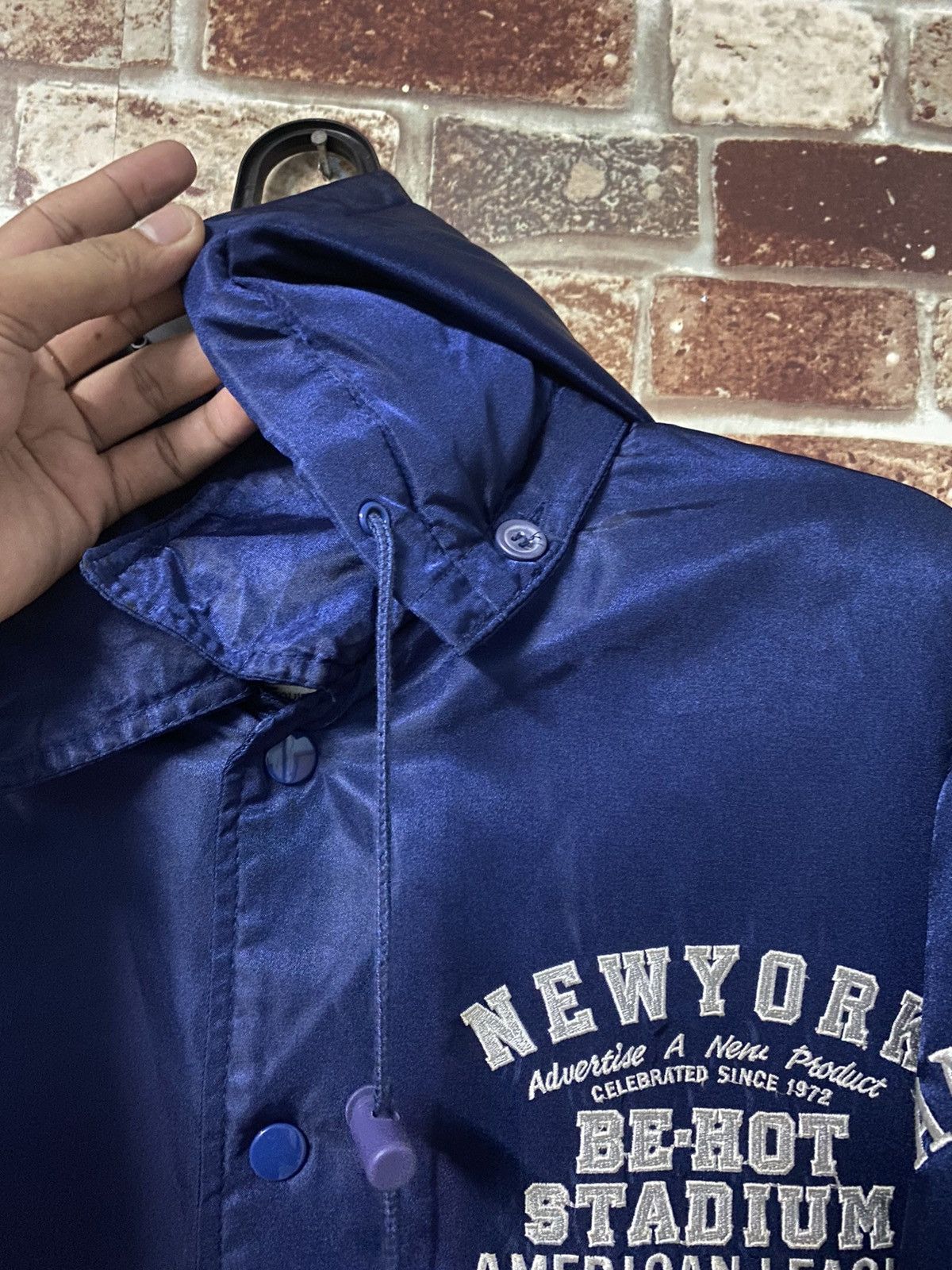 Sports Specialties × Vintage 🔥VINTAGE NEW YORK BE-HOT STADIUM JACKET Size US M / EU 48-50 / 2 - 7 Thumbnail
