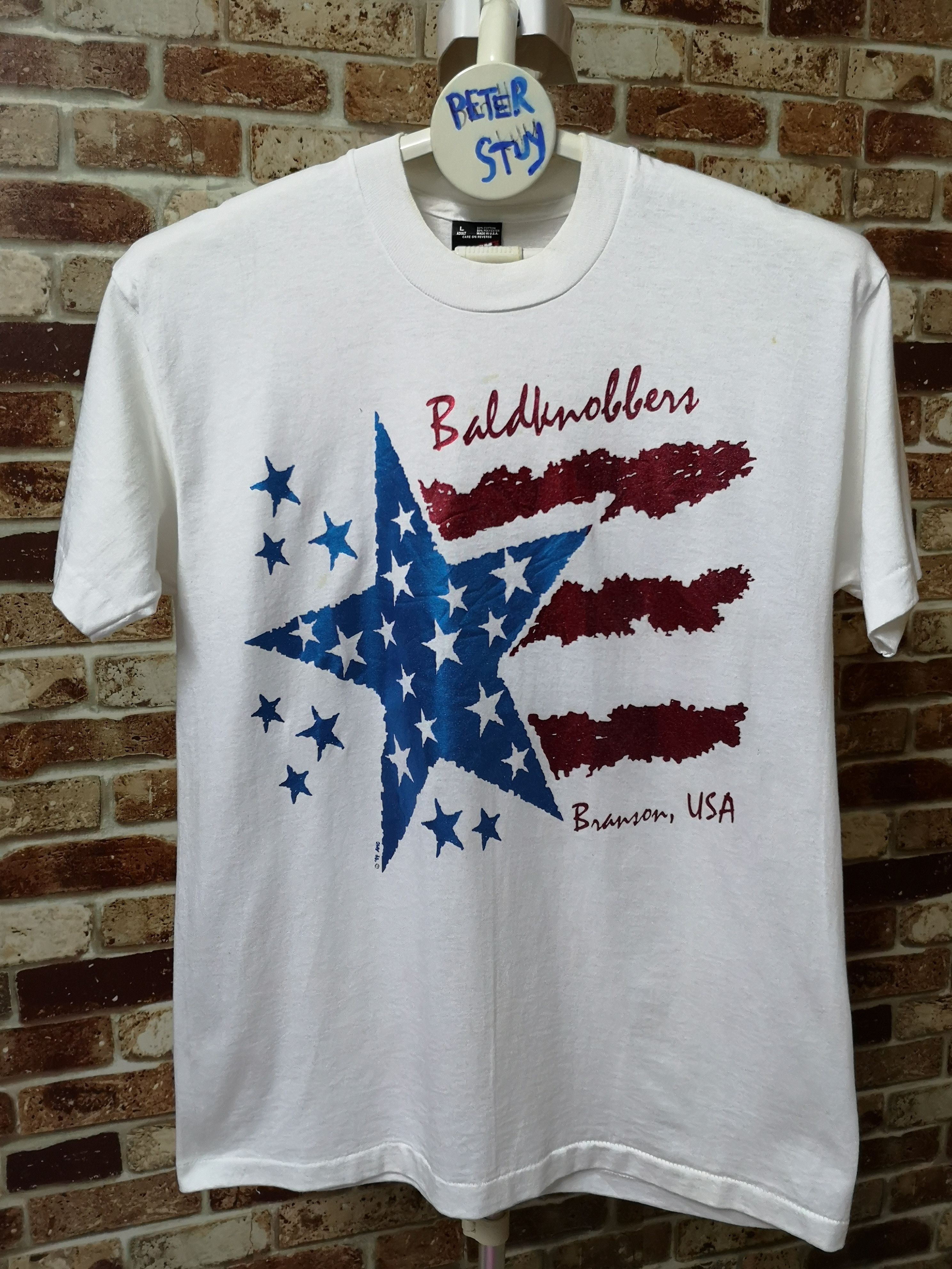 Vintage Nice Design Like USA Flag Vintage Tee Size US L / EU 52-54 / 3 - 1 Thumbnail