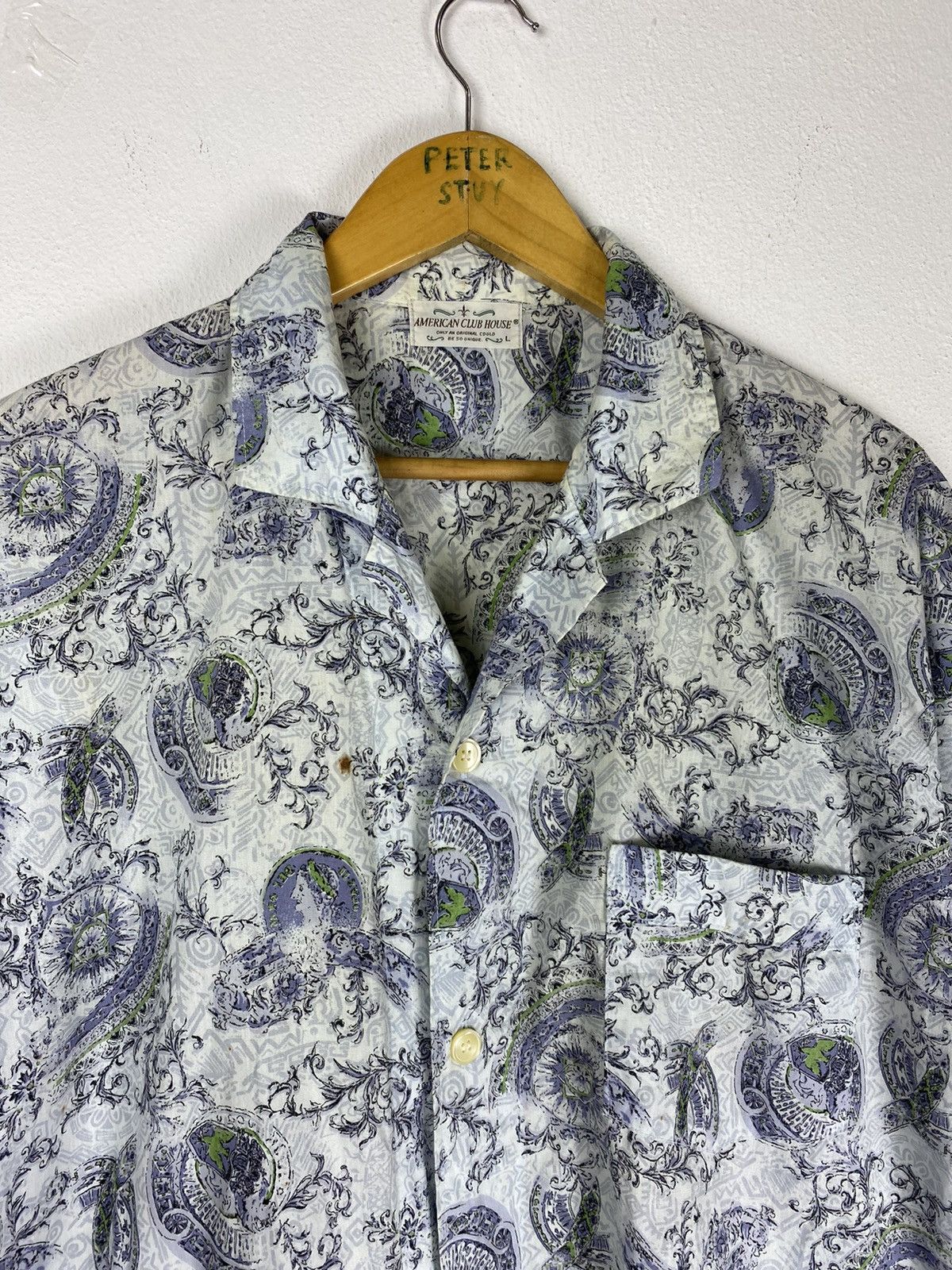 Vintage Vintage American Club House Shirt Size US L / EU 52-54 / 3 - 3 Thumbnail