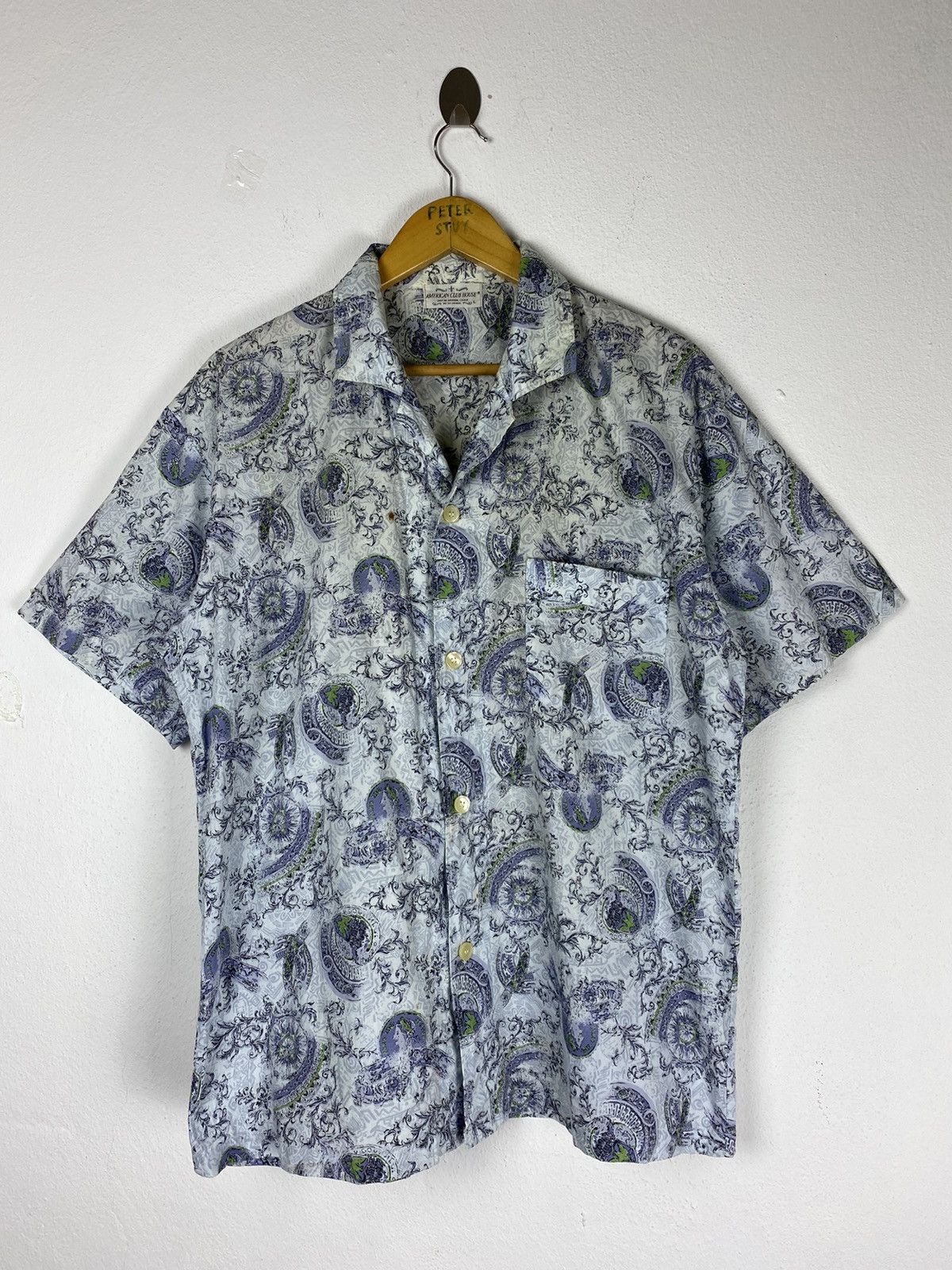 Vintage Vintage American Club House Shirt Size US L / EU 52-54 / 3 - 2 Thumbnail