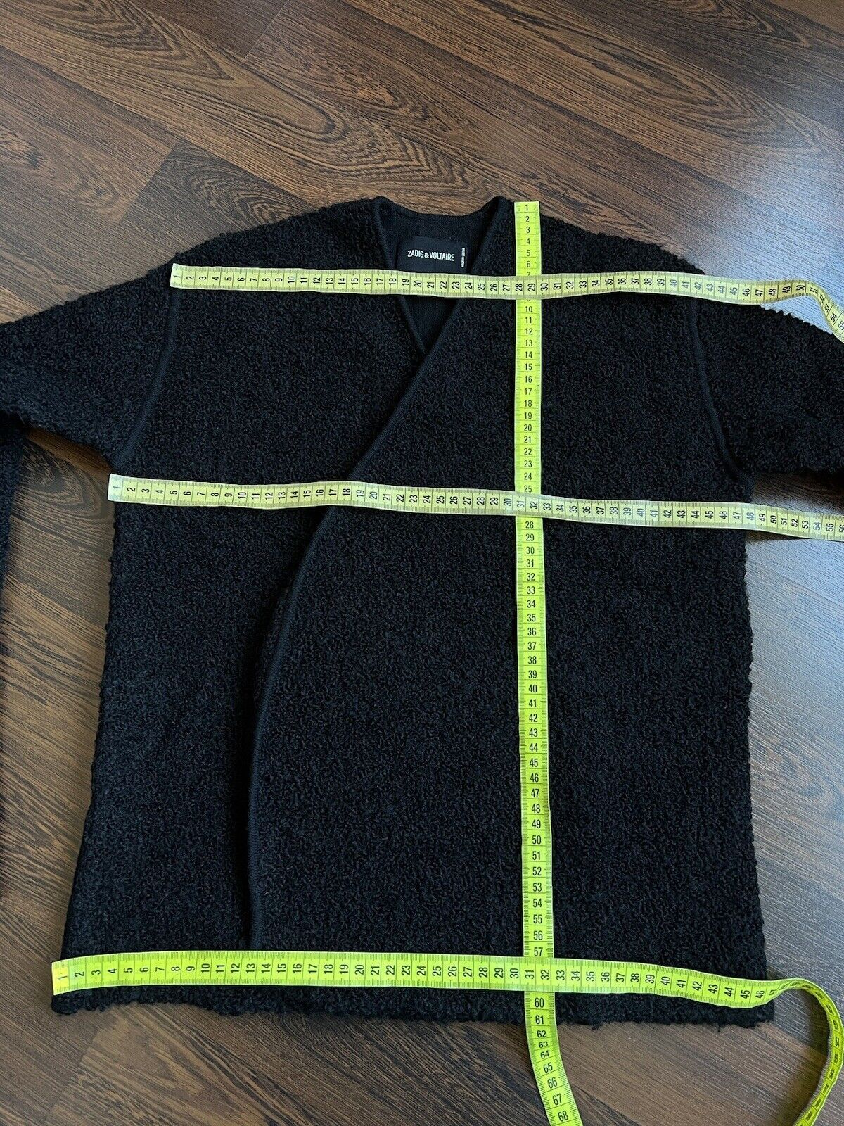 Zadig & Voltaire Zadig & Voltaire Cardigan Black Wool Blend Size S Size S / US 4 / IT 40 - 10 Thumbnail