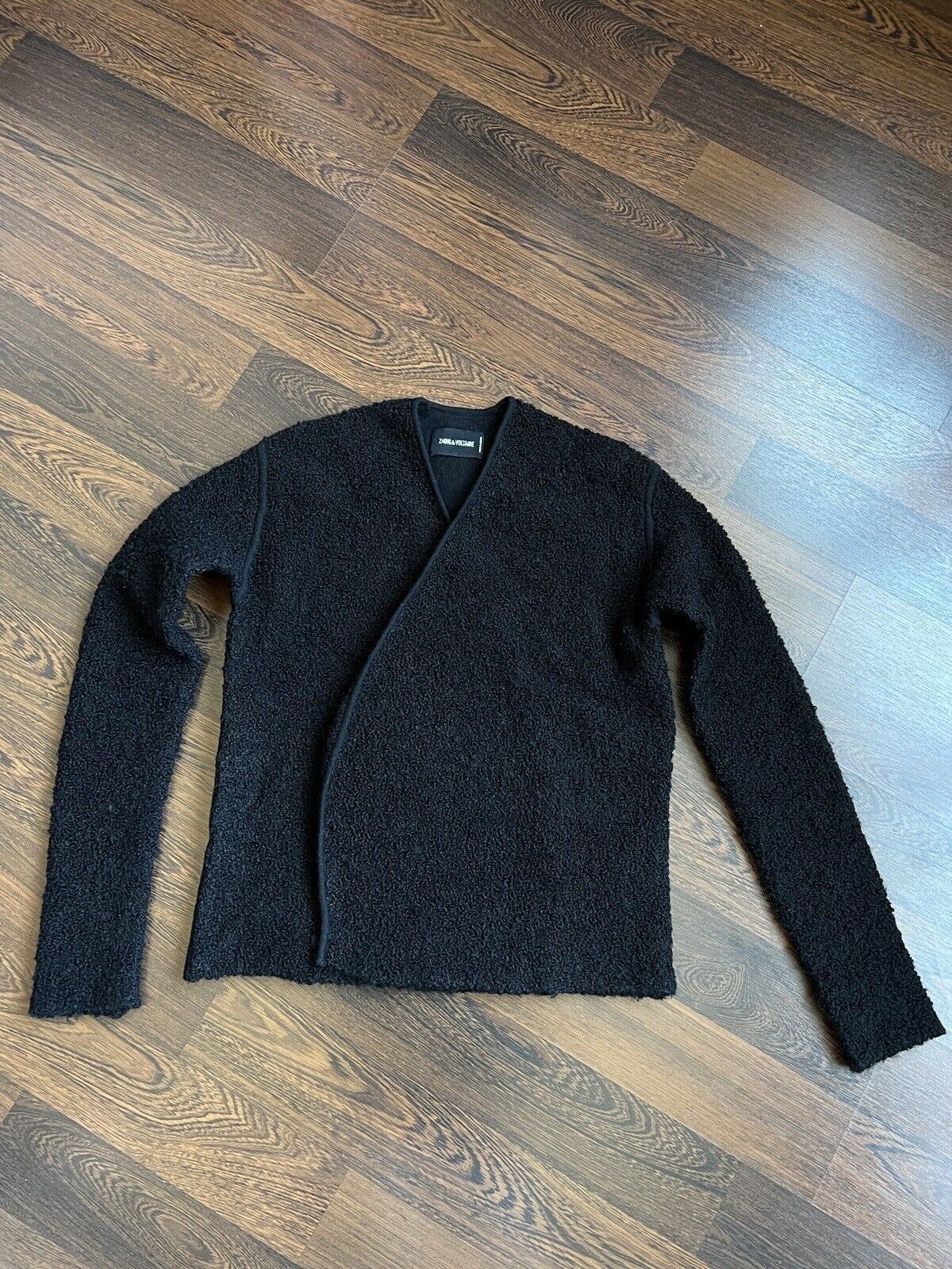 Zadig & Voltaire Zadig & Voltaire Cardigan Black Wool Blend Size S Size S / US 4 / IT 40 - 4 Thumbnail