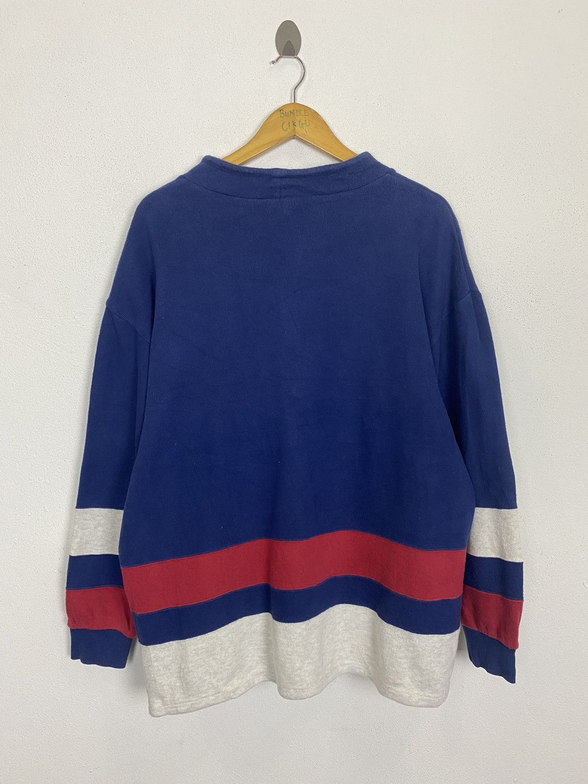 Reebok × Vintage VINTAGE REEBOK TURTLENECK SWEATER NICE DESIGN Size US L / EU 52-54 / 3 - 4 Thumbnail