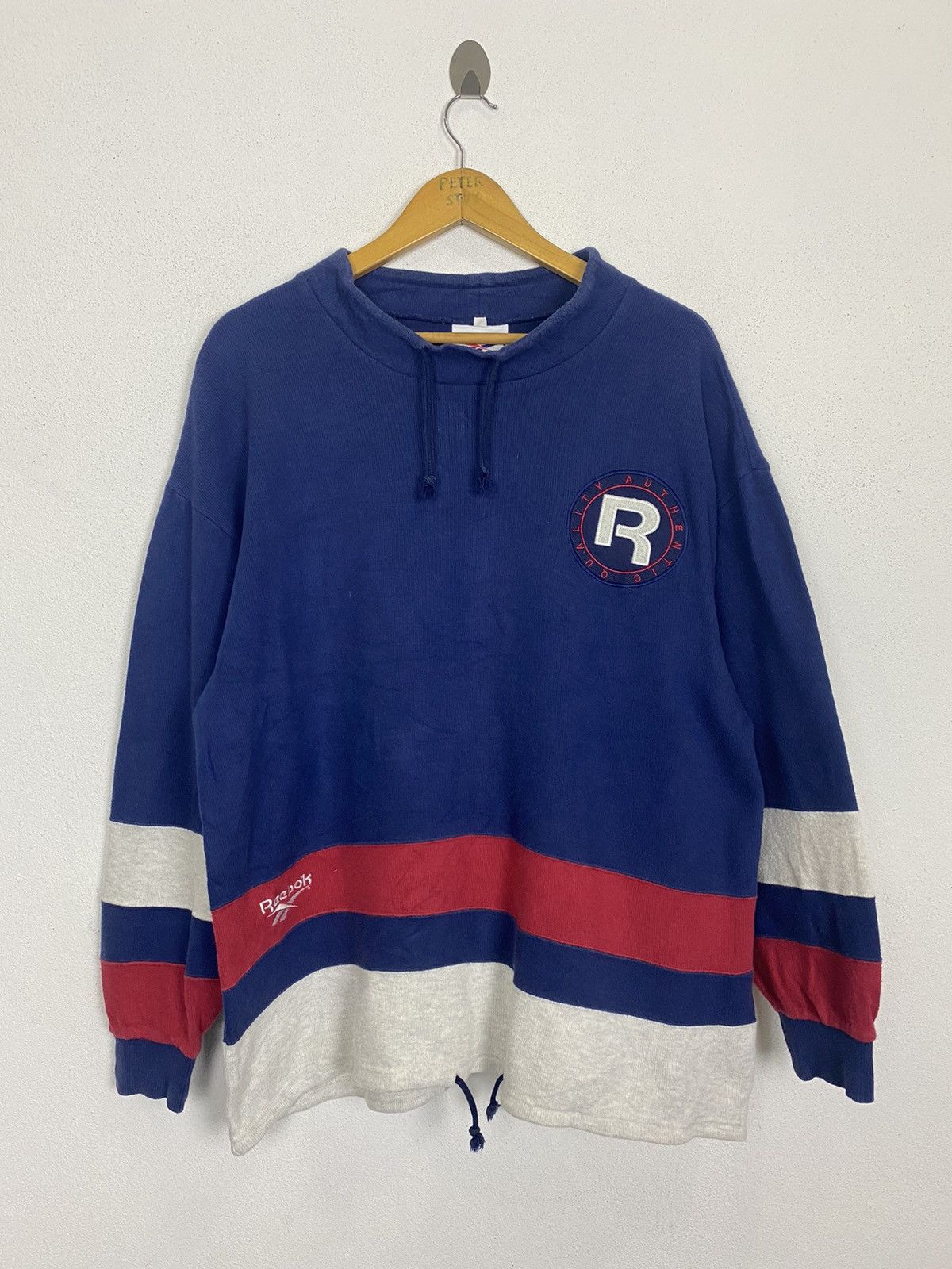 Reebok × Vintage VINTAGE REEBOK TURTLENECK SWEATER NICE DESIGN Size US L / EU 52-54 / 3 - 2 Thumbnail