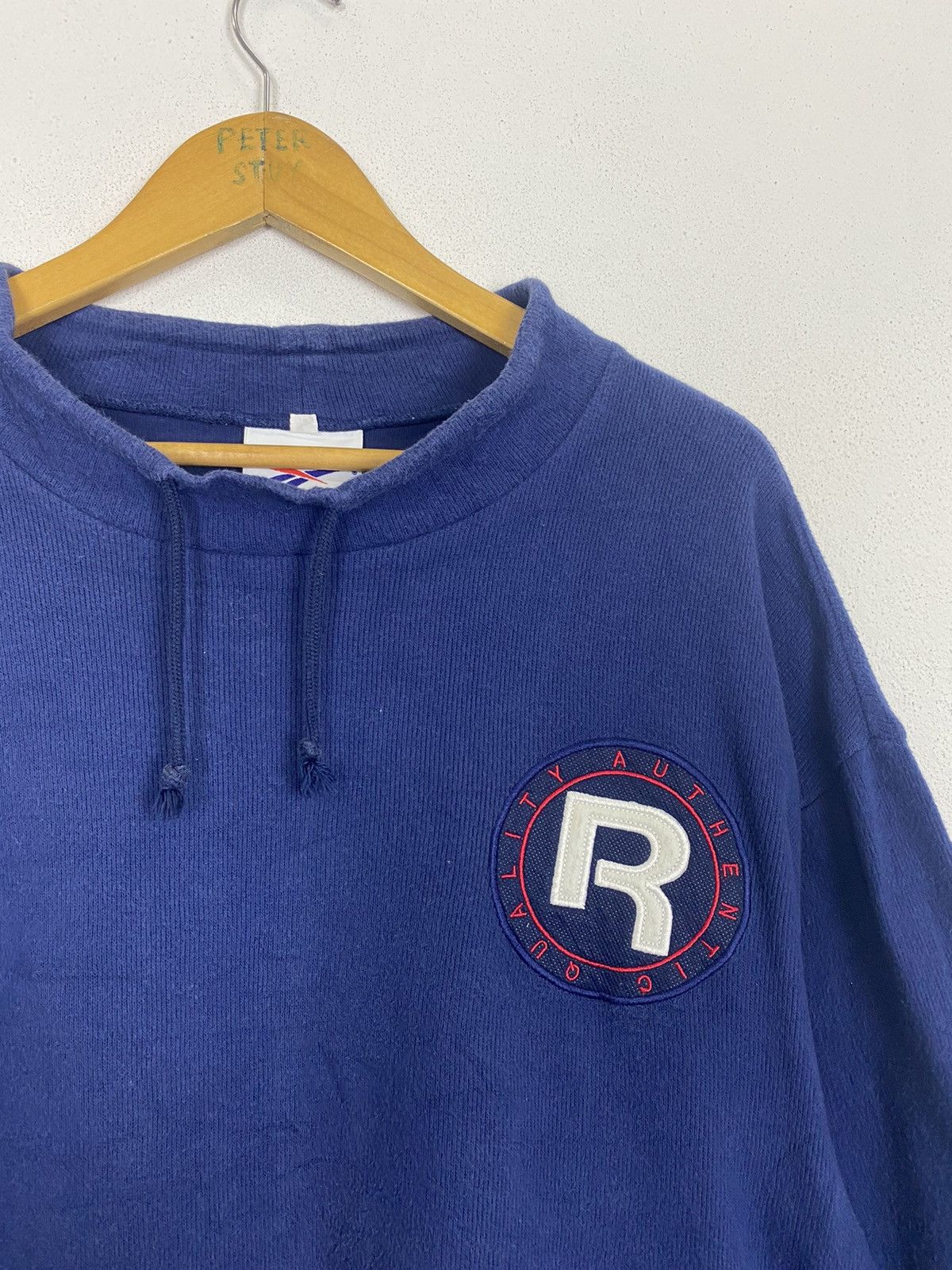 Reebok × Vintage VINTAGE REEBOK TURTLENECK SWEATER NICE DESIGN Size US L / EU 52-54 / 3 - 3 Thumbnail