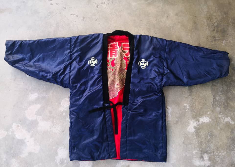 Japanese Brand Reversible Japanese Kimono Hanten Size US XL / EU 56 / 4 - 3 Thumbnail