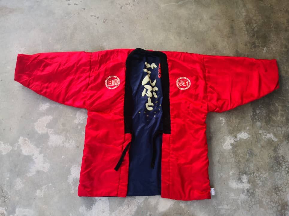Japanese Brand Reversible Japanese Kimono Hanten Size US XL / EU 56 / 4 - 2 Thumbnail